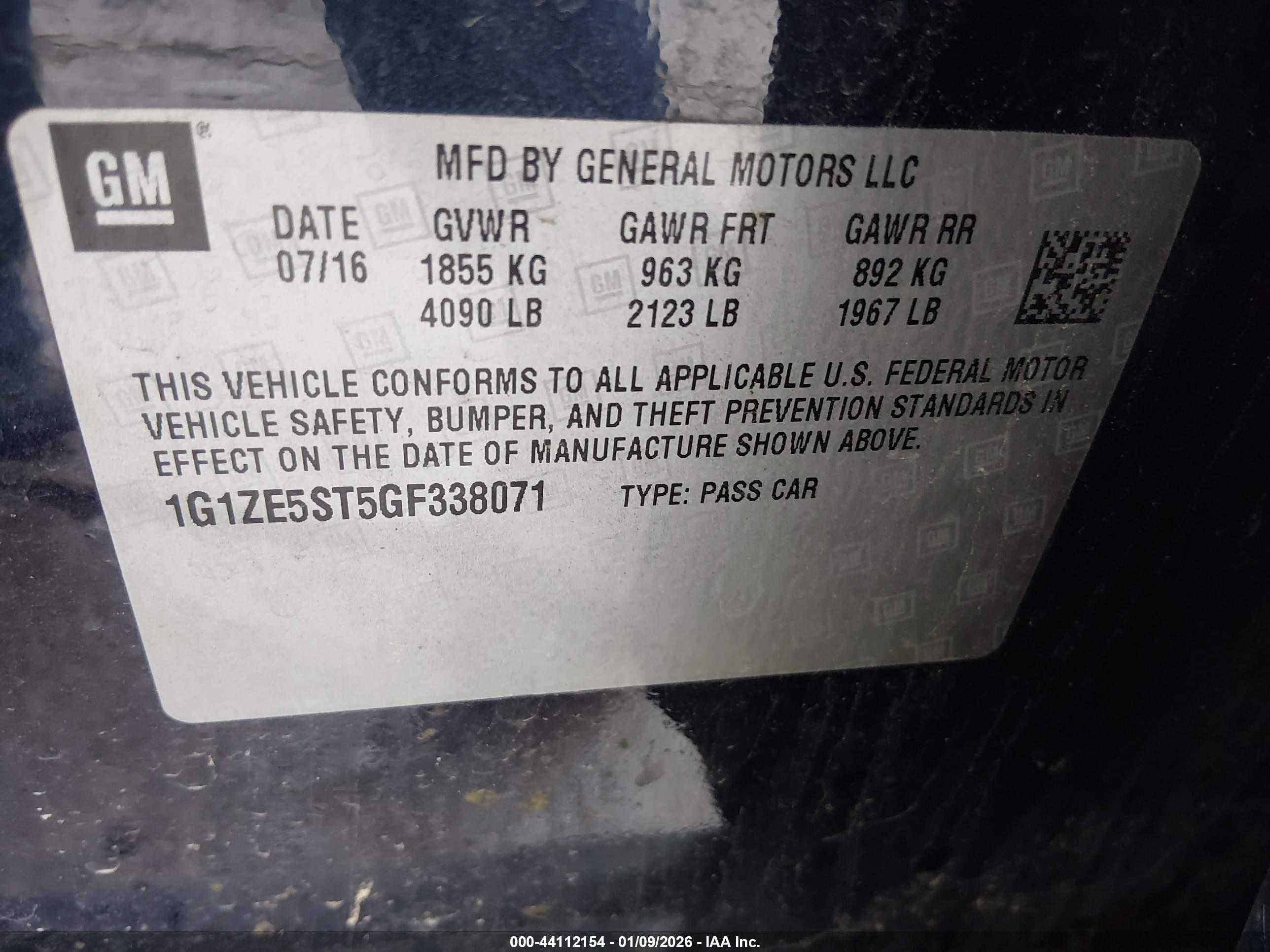 CHEVROLET MALIBU image 9