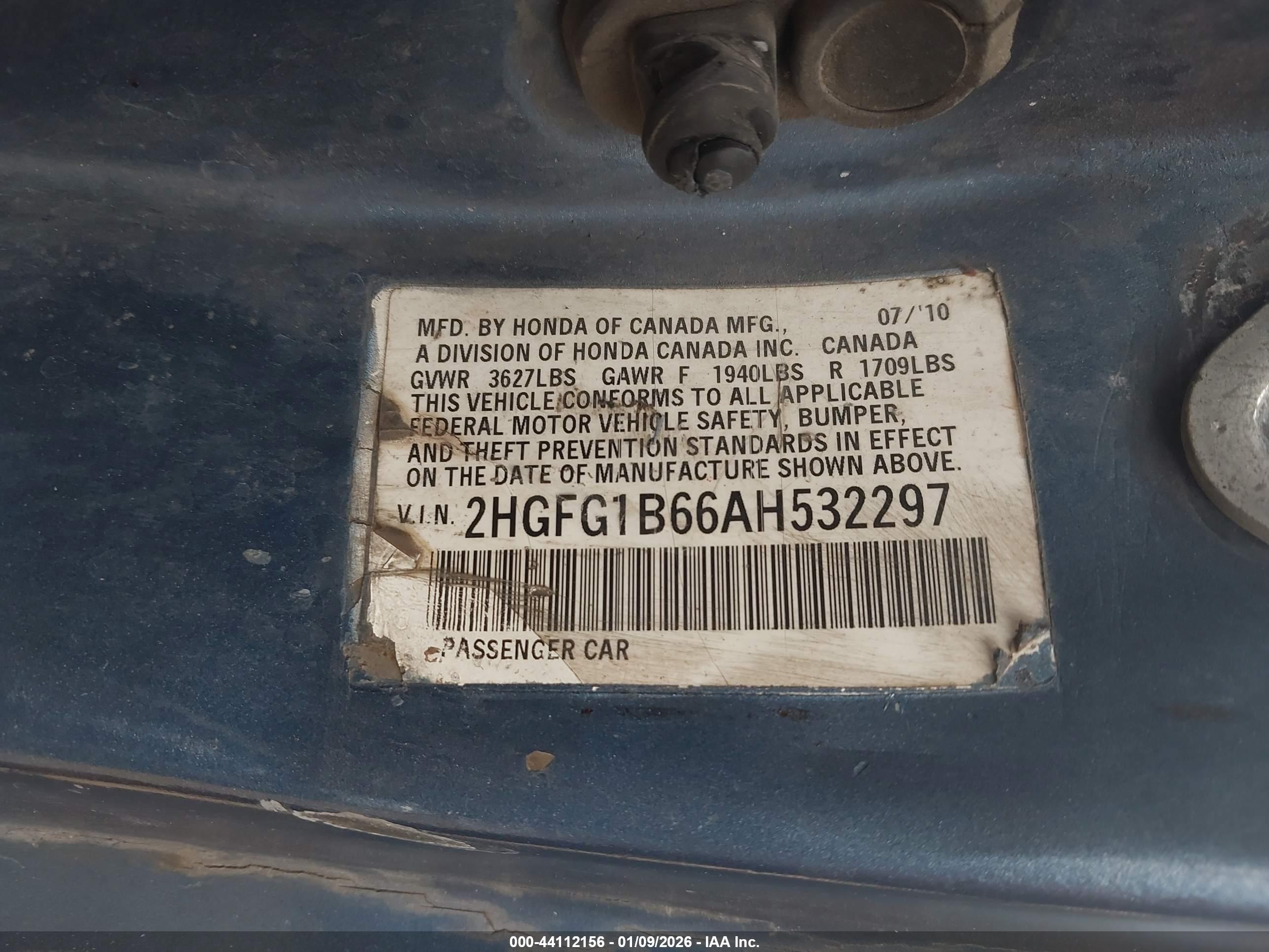 HONDA CIVIC image 9