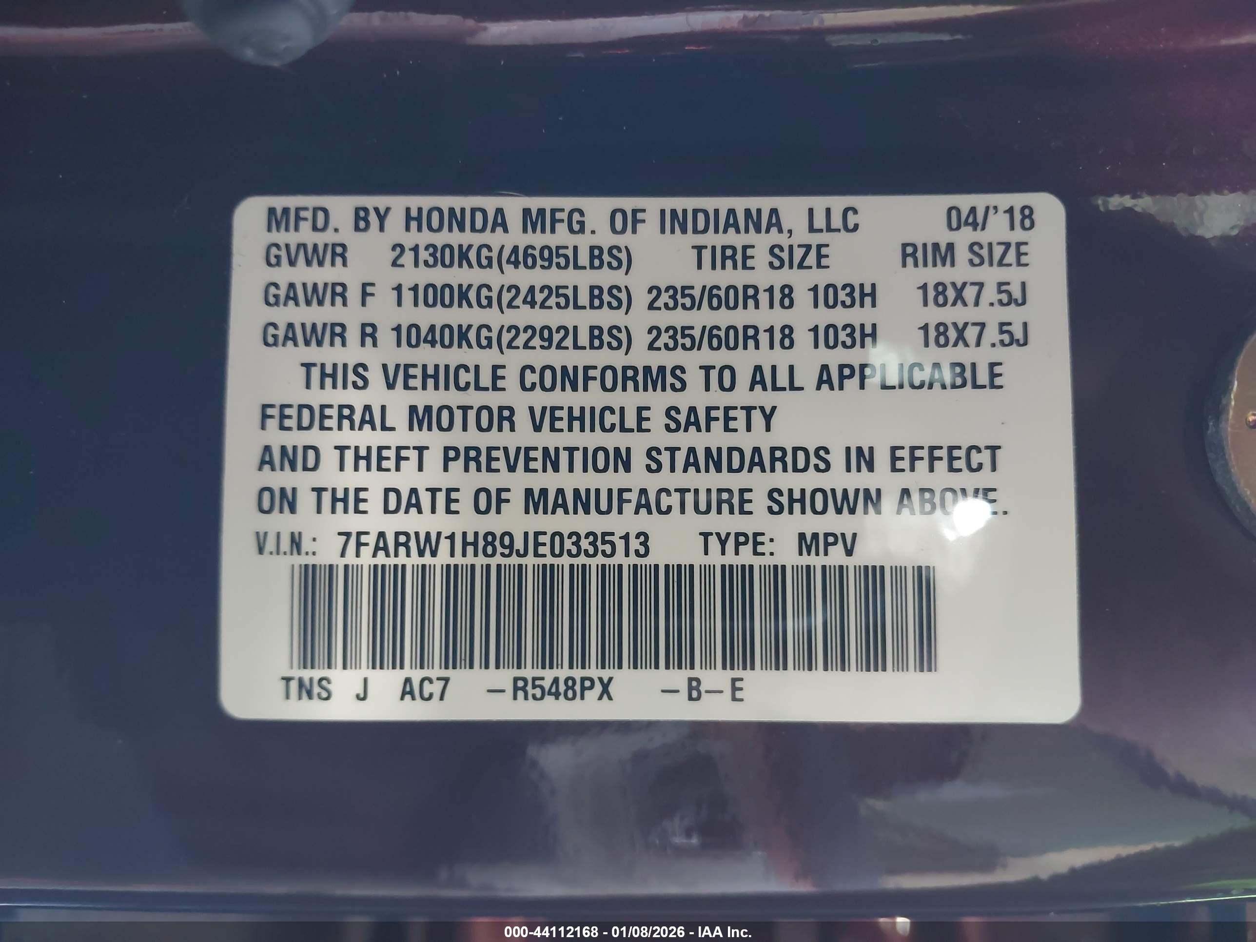 HONDA CR-V image 9