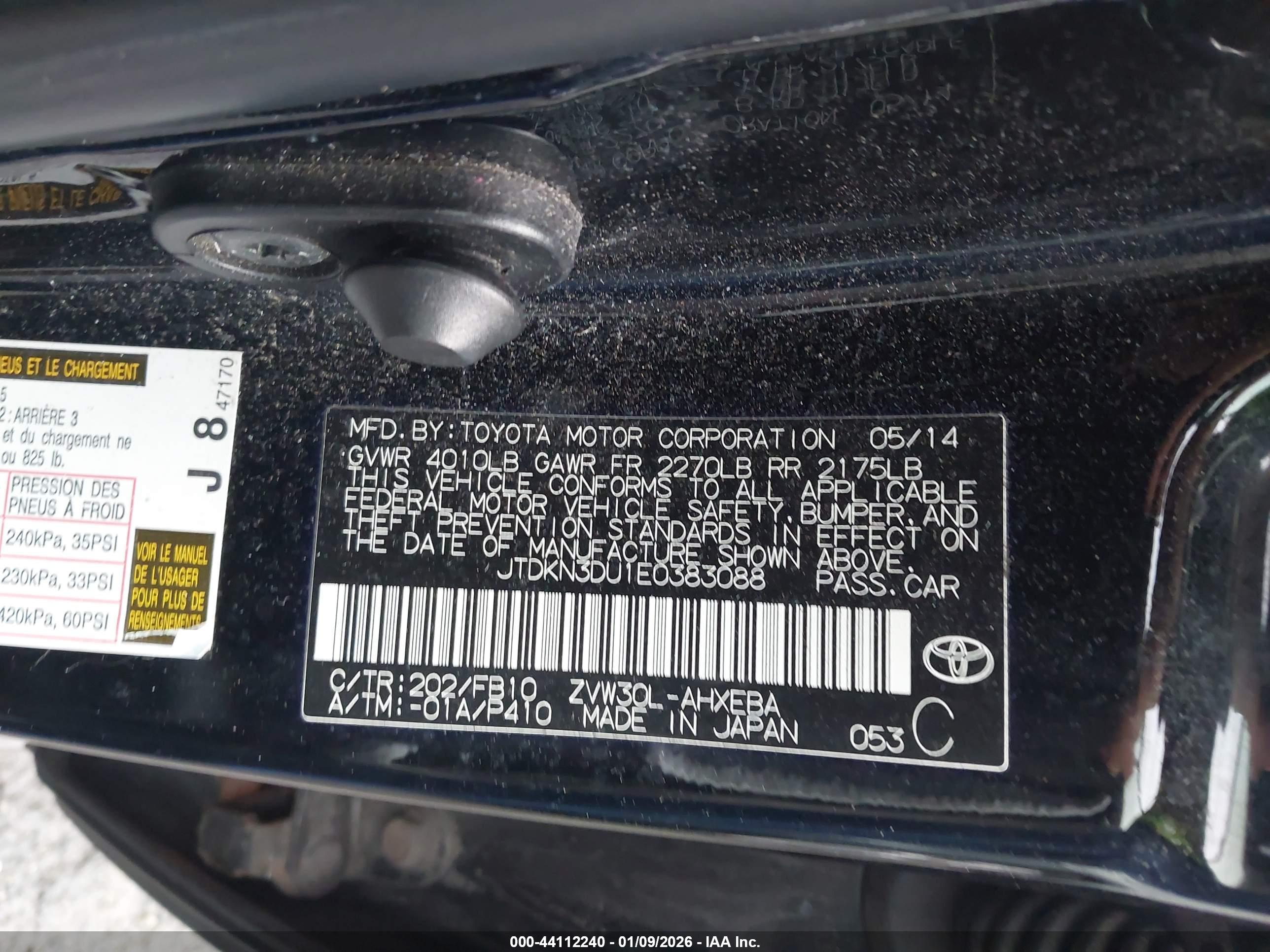 TOYOTA PRIUS image 9