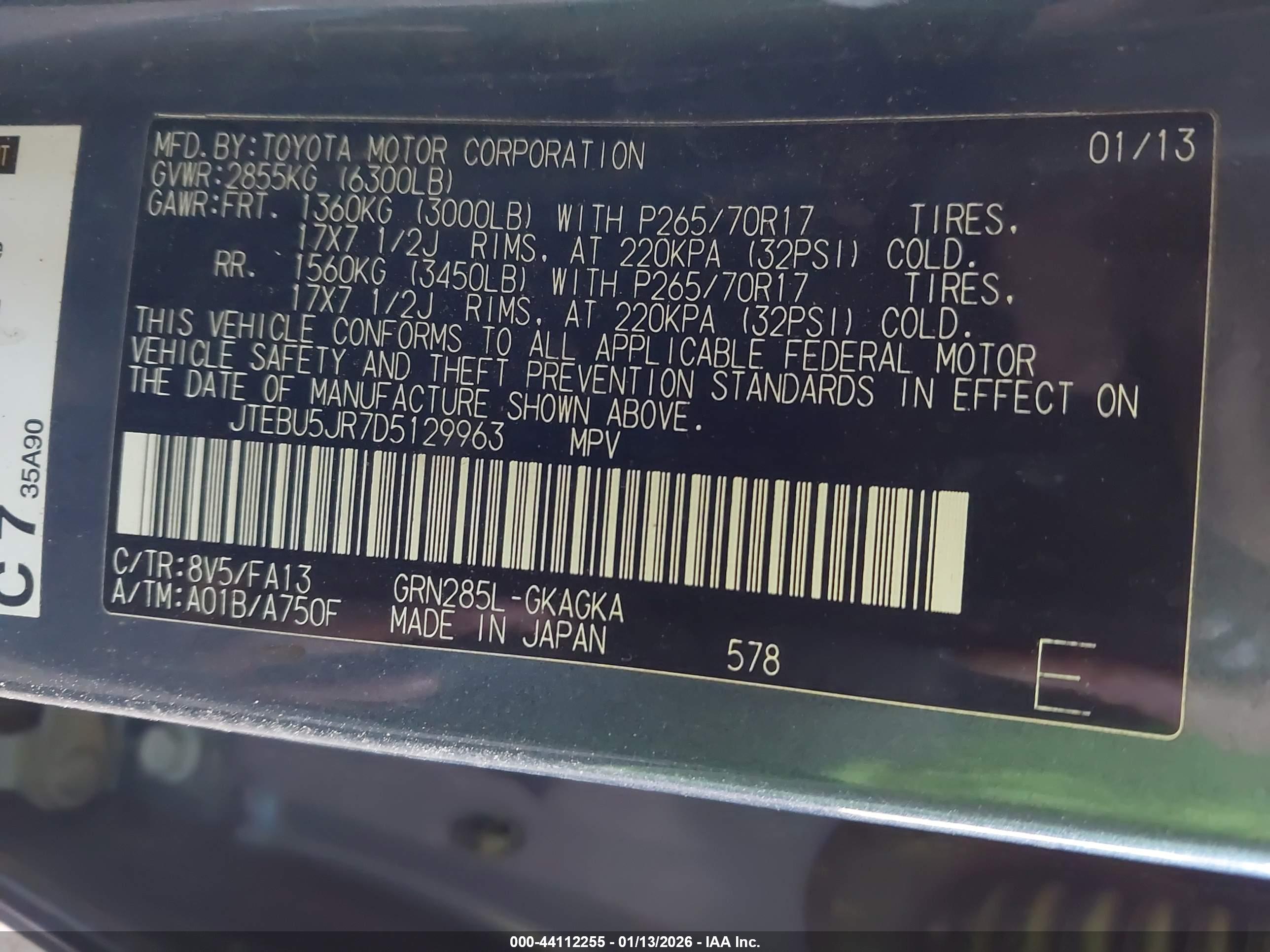 TOYOTA 4RUNNER image 9