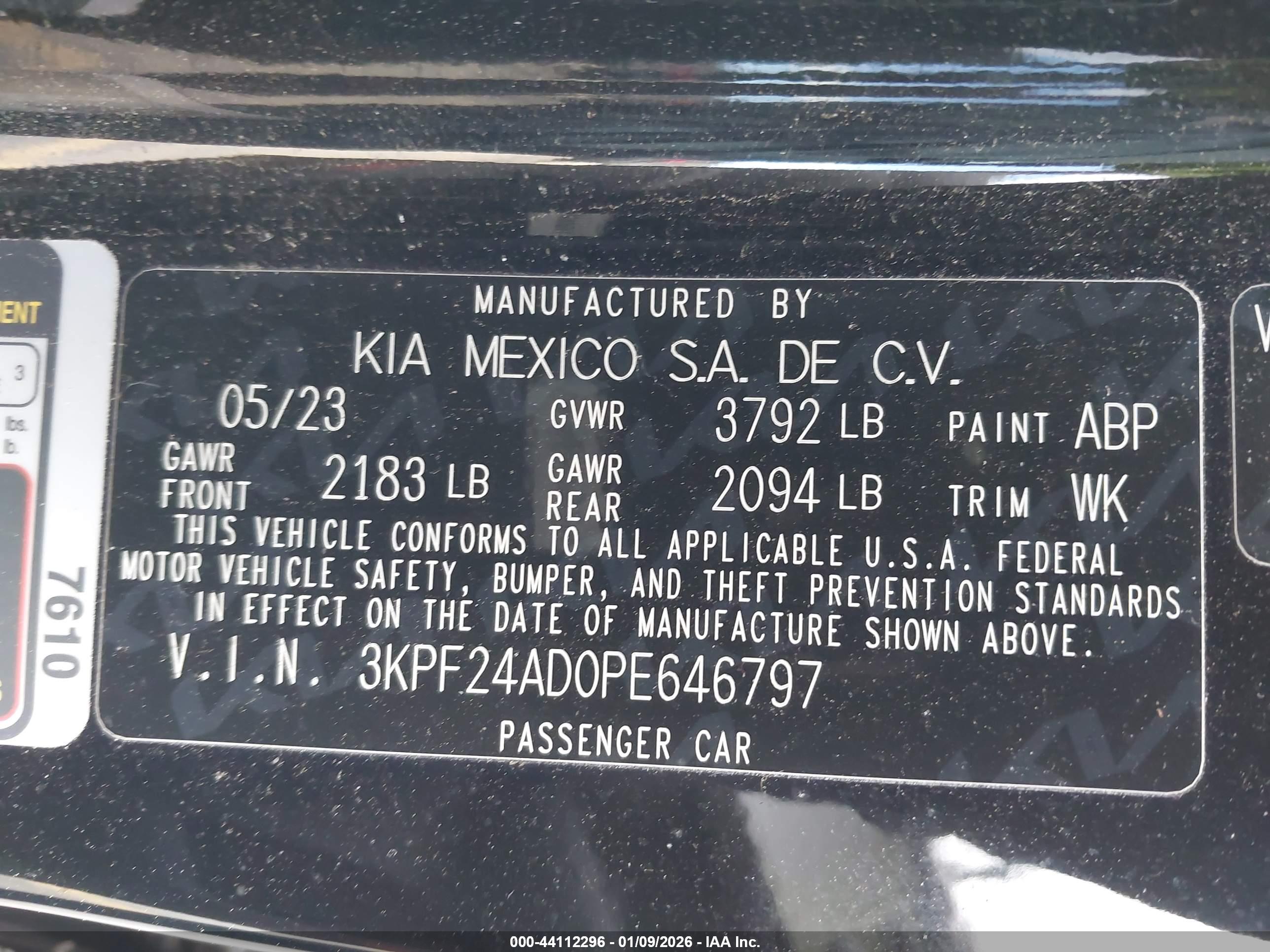 KIA FORTE image 9