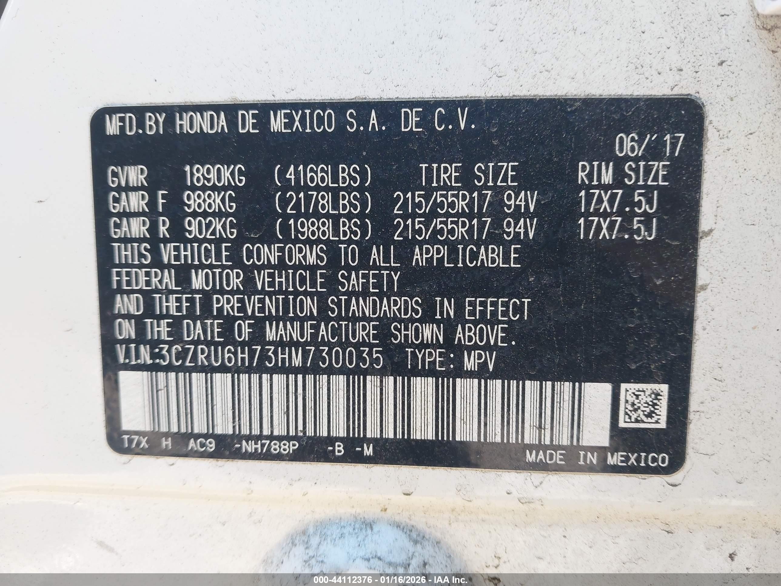 HONDA HR-V image 9