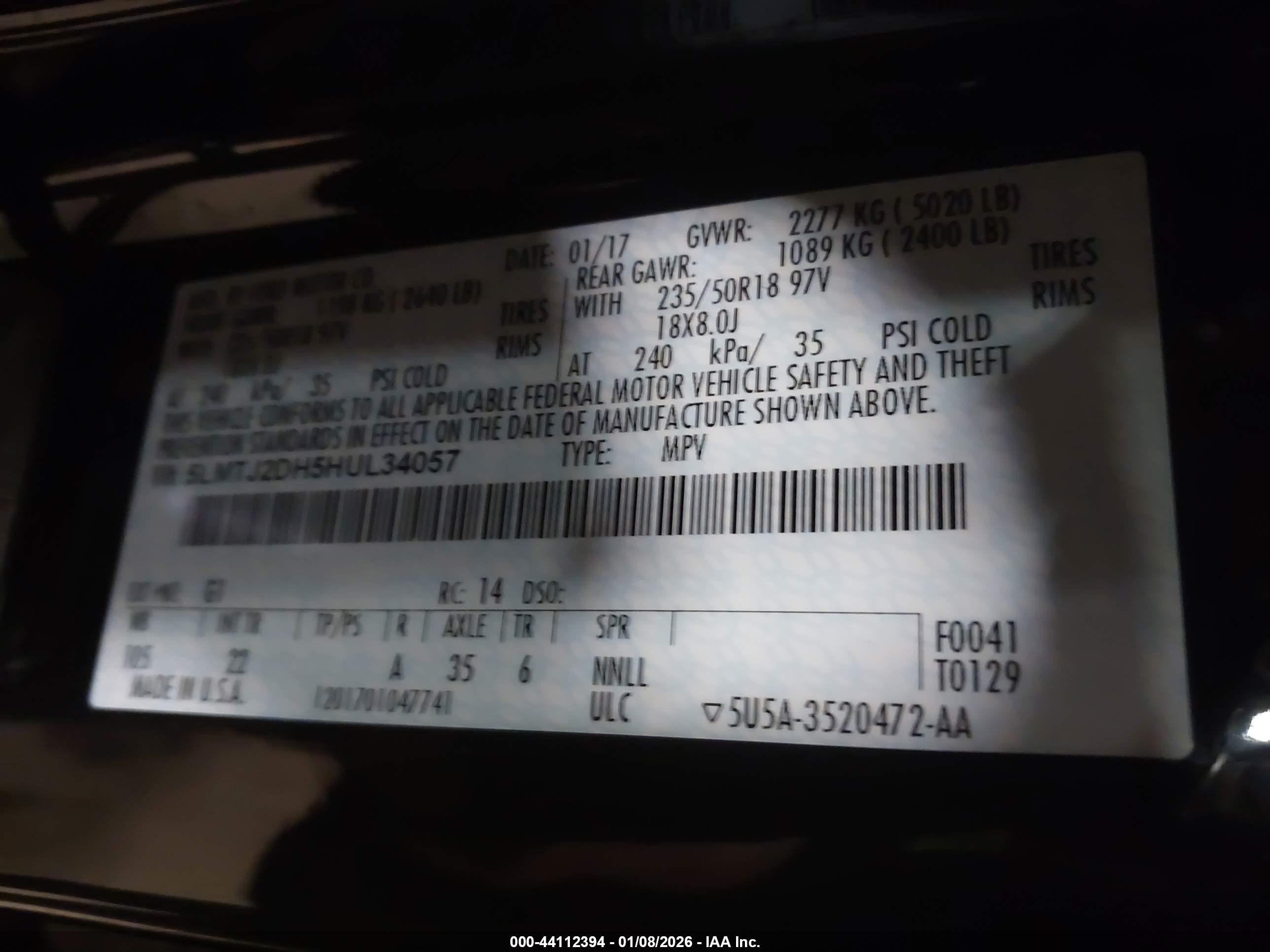 LINCOLN MKC image 9