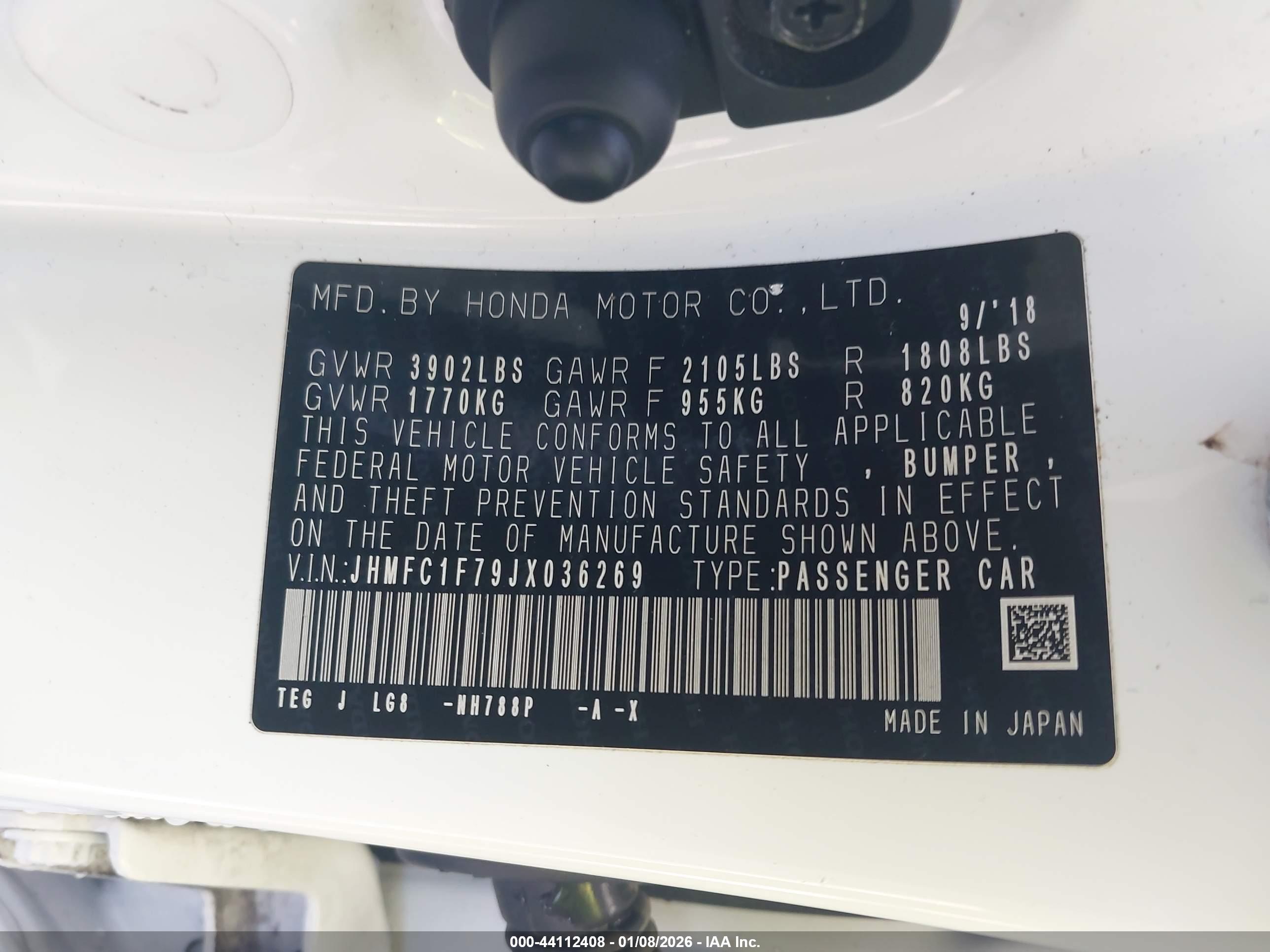 HONDA CIVIC image 9