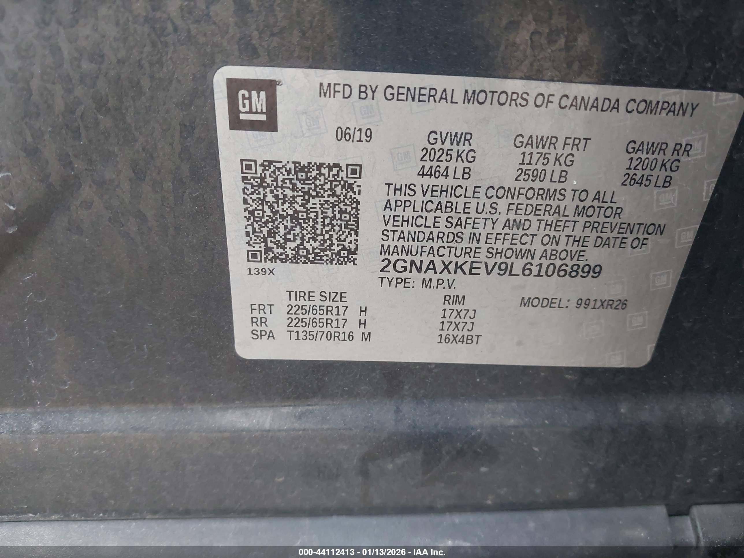 CHEVROLET EQUINOX image 9