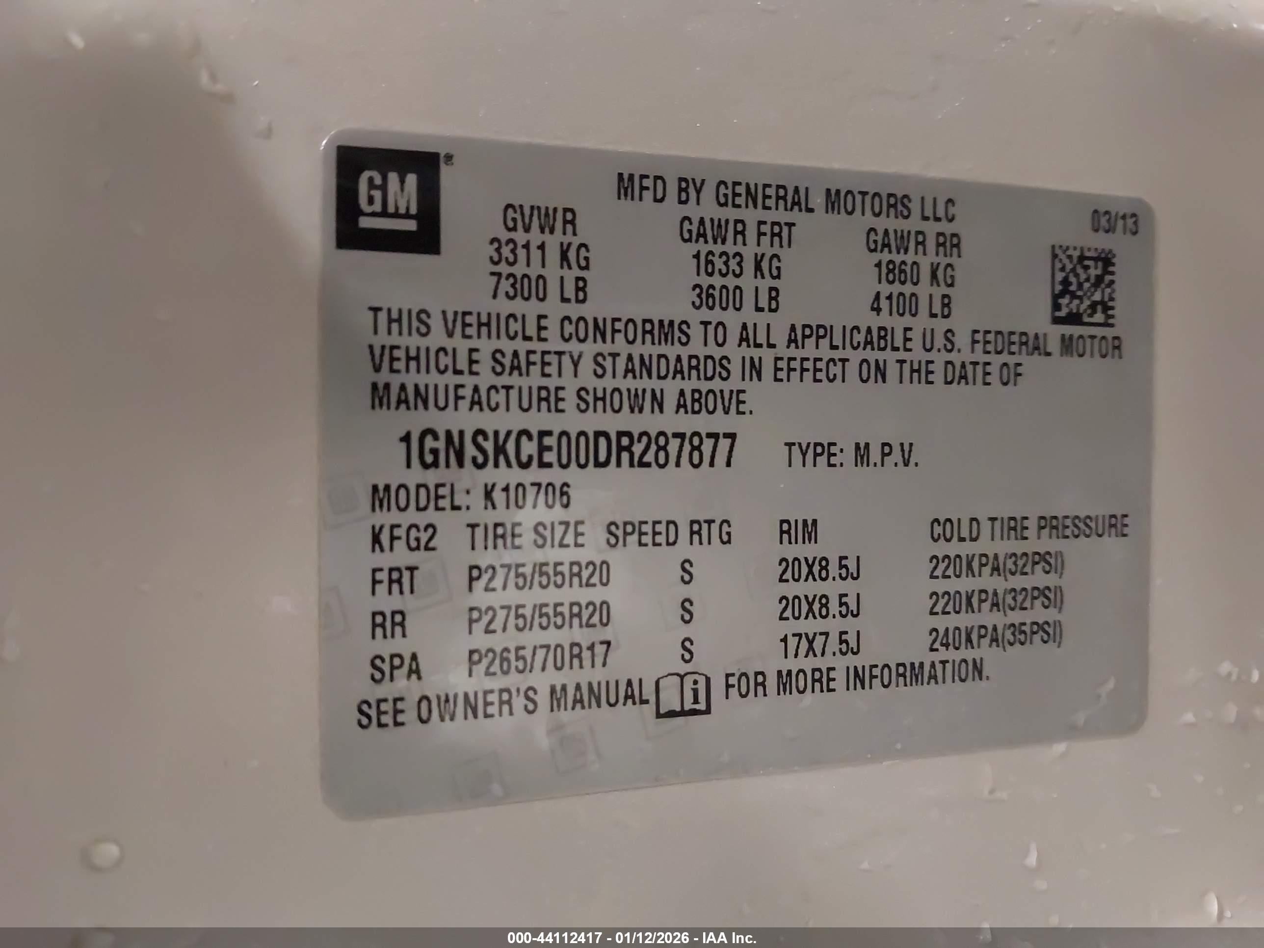 CHEVROLET TAHOE image 9