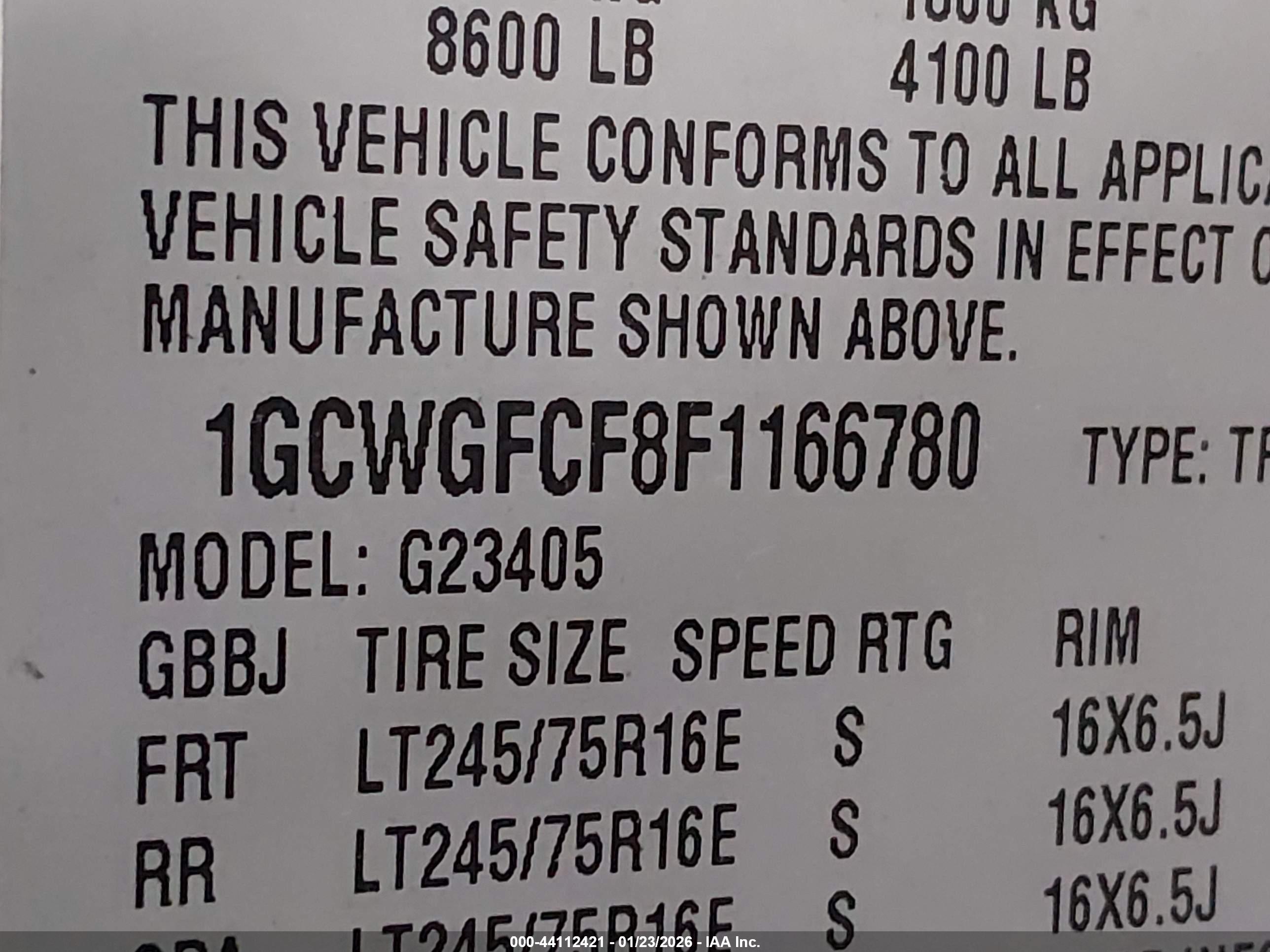 CHEVROLET EXPRESS image 9