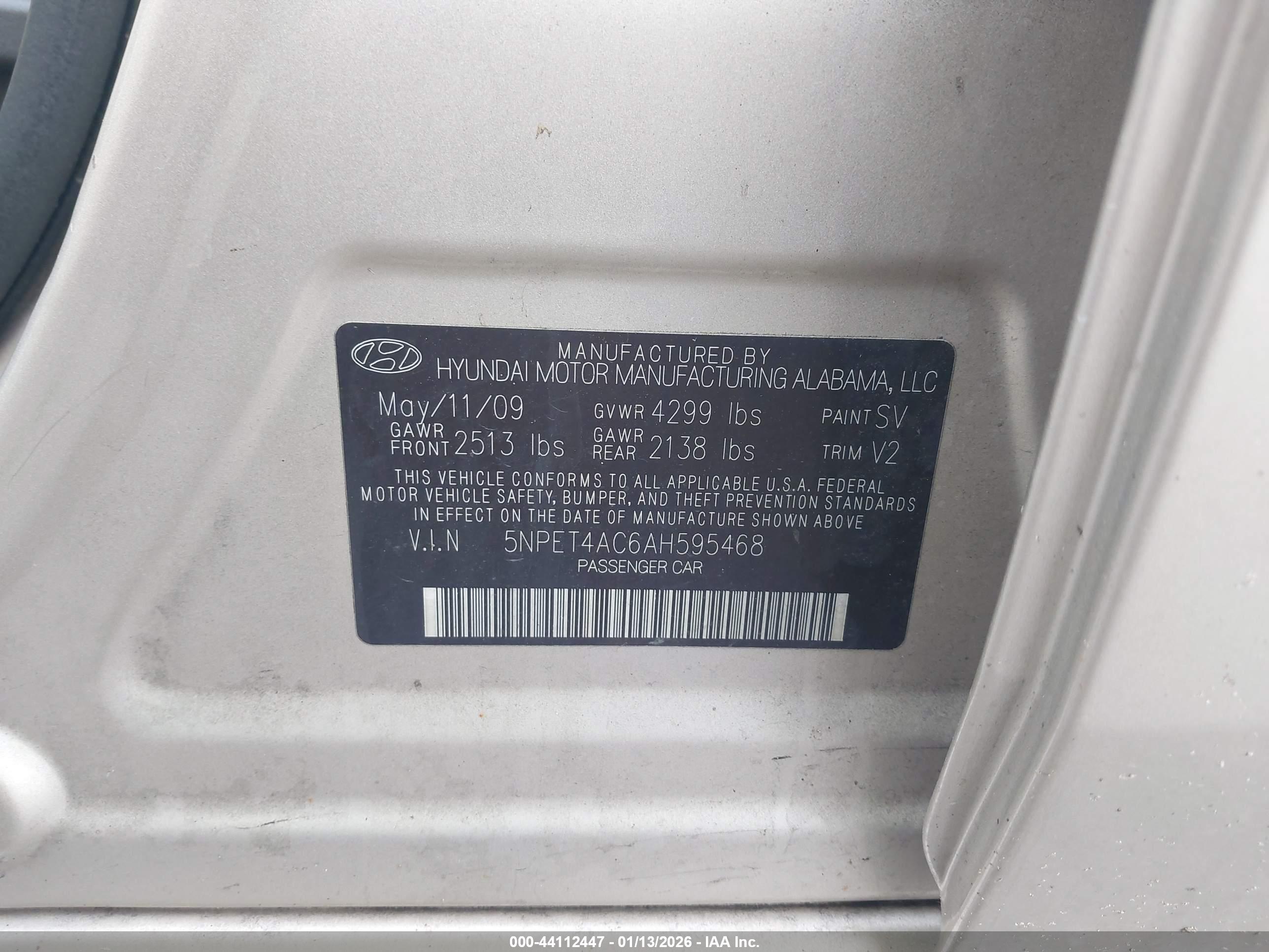 HYUNDAI SONATA image 9