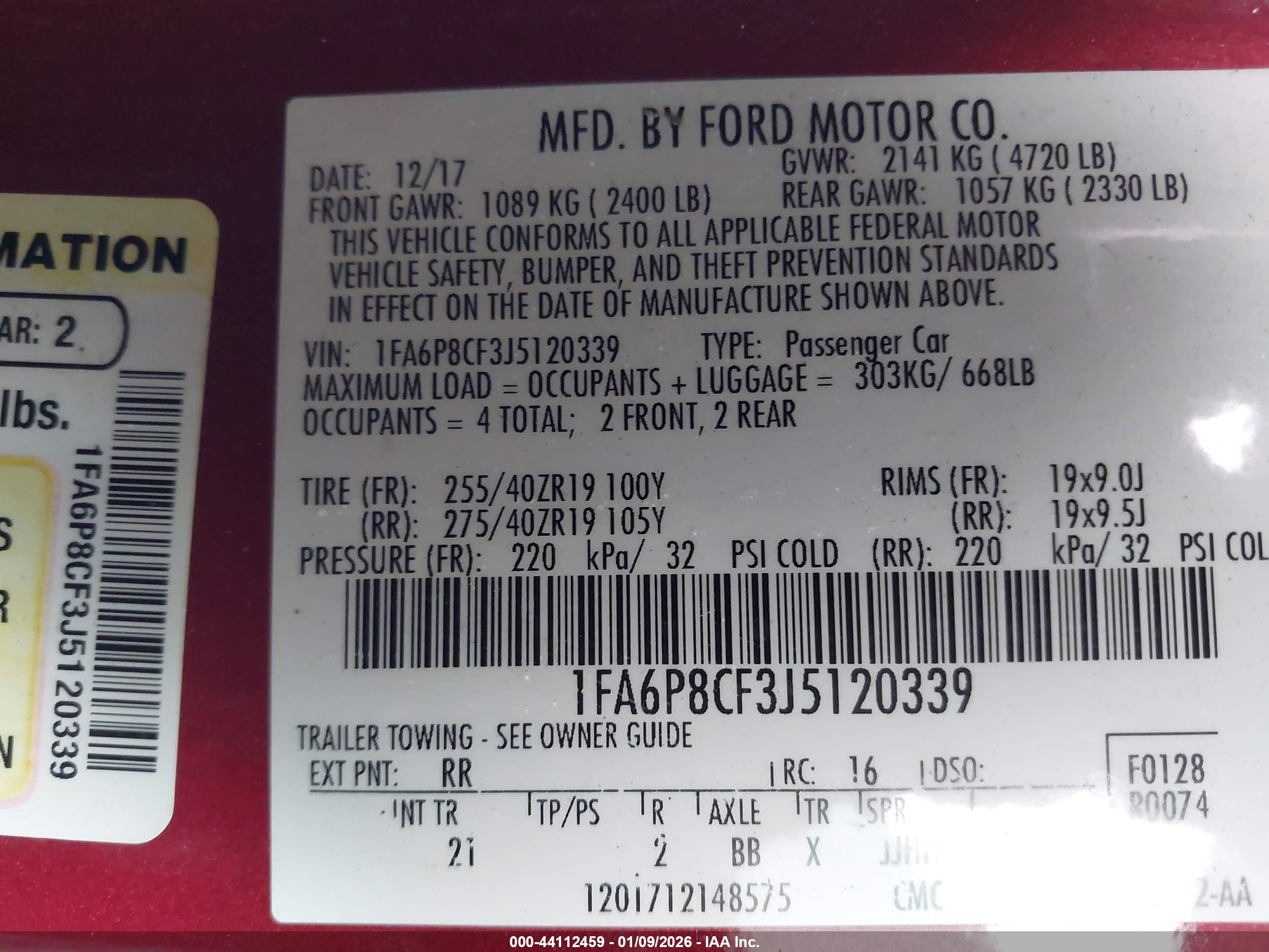 FORD MUSTANG image 9
