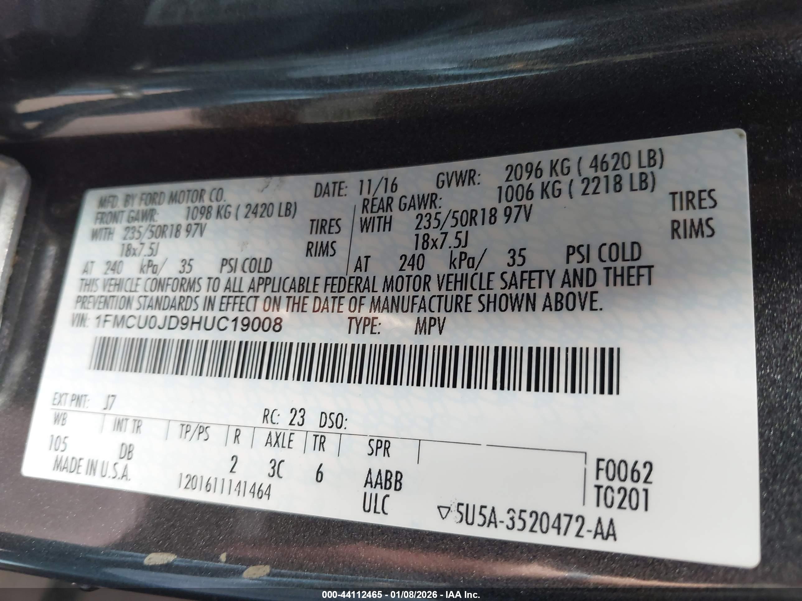 FORD ESCAPE image 9