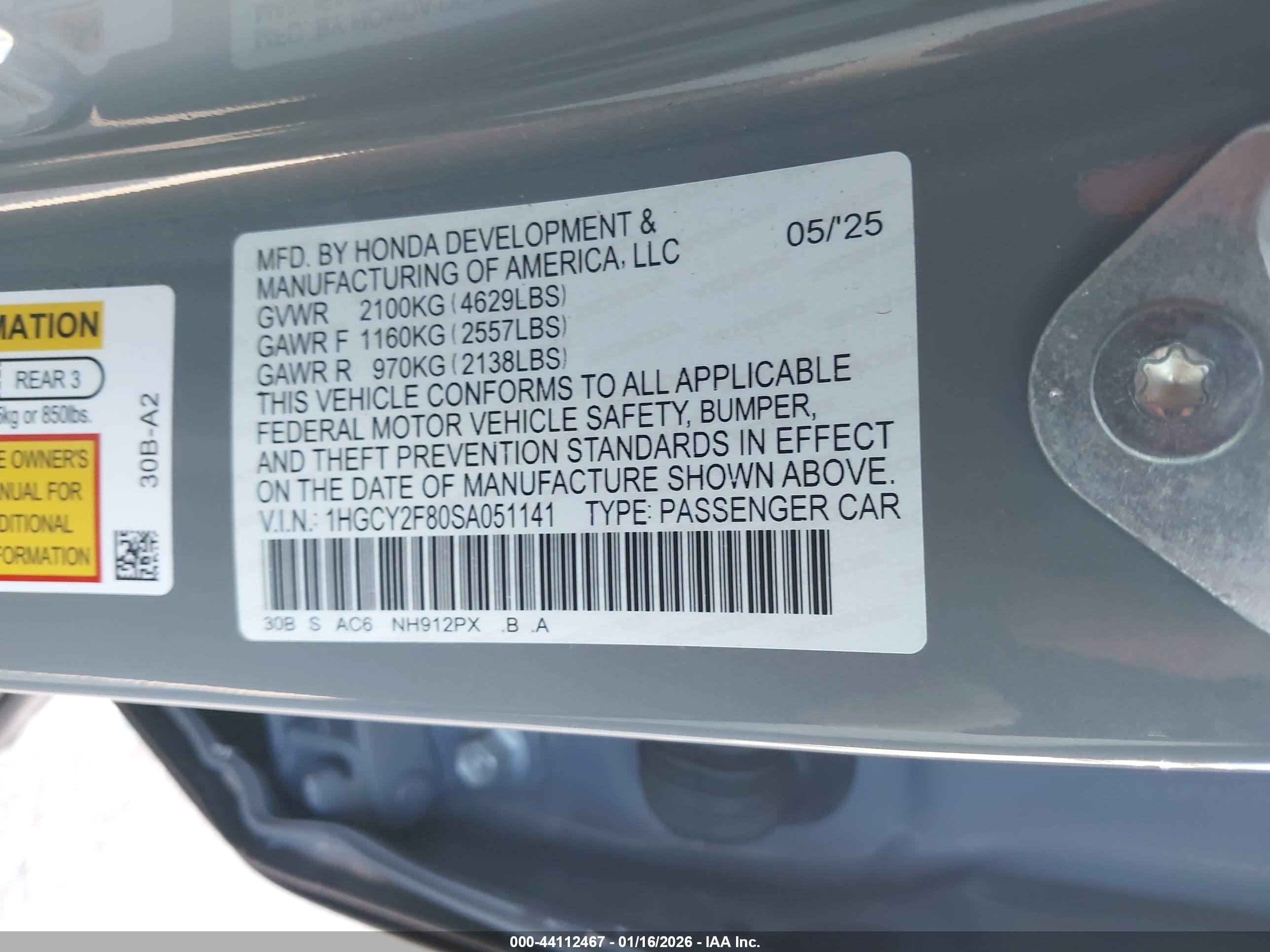 HONDA ACCORD image 9