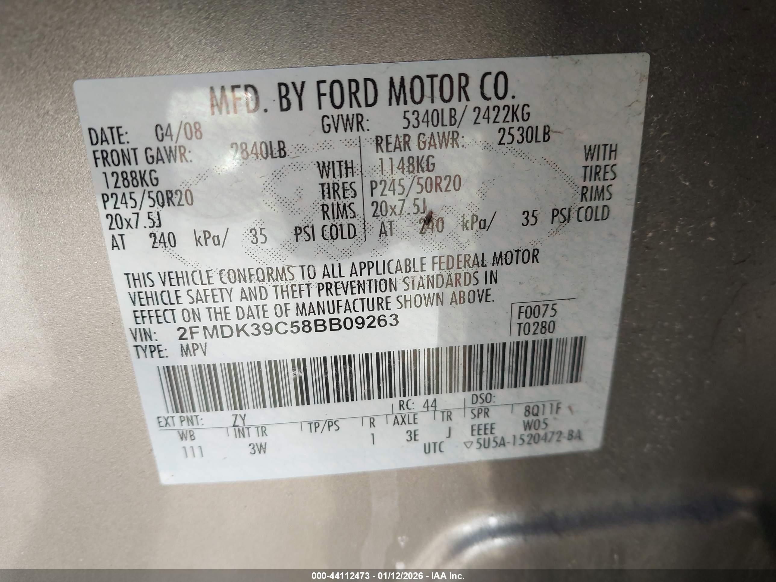 FORD EDGE image 9
