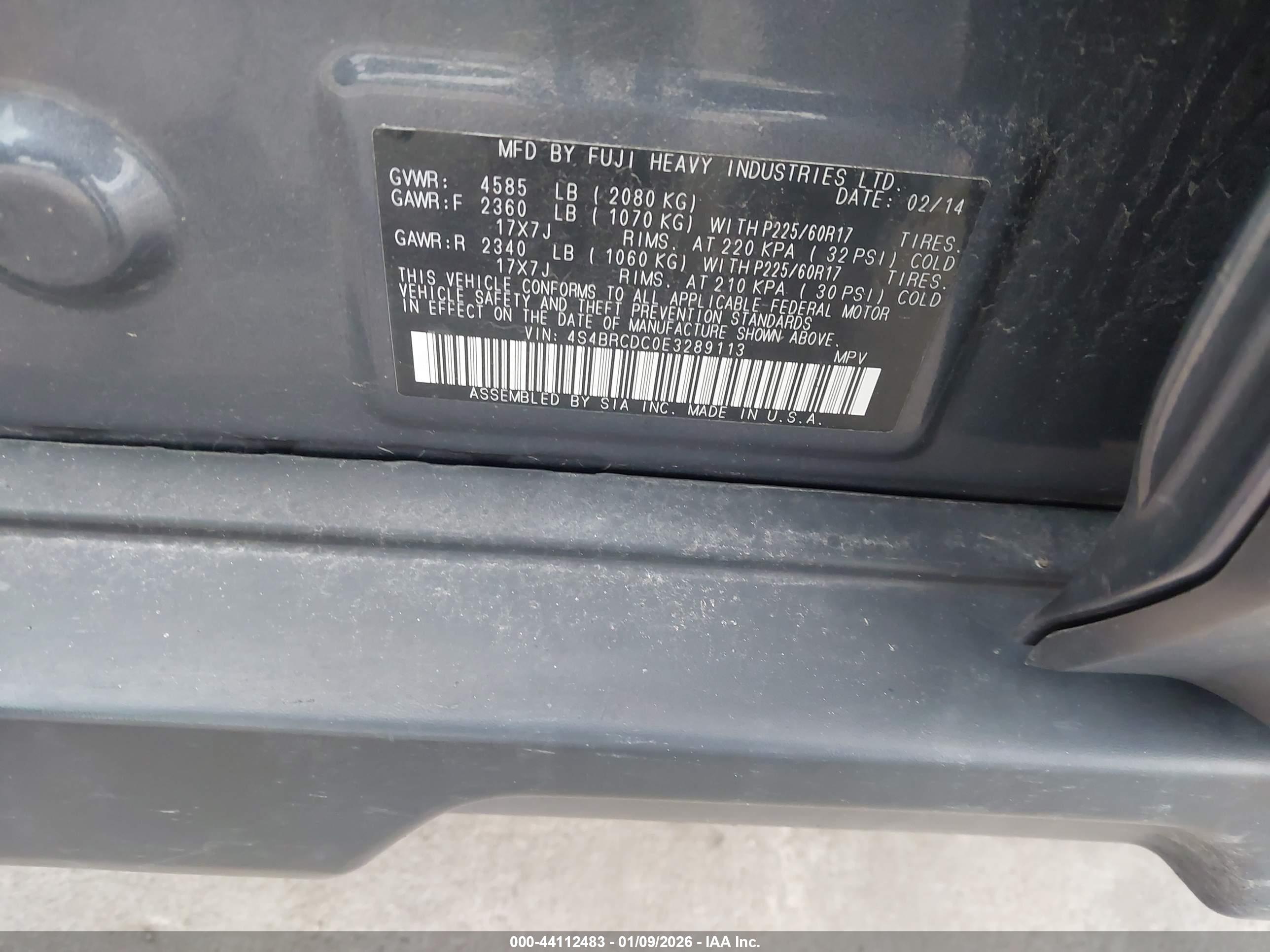 SUBARU OUTBACK image 9