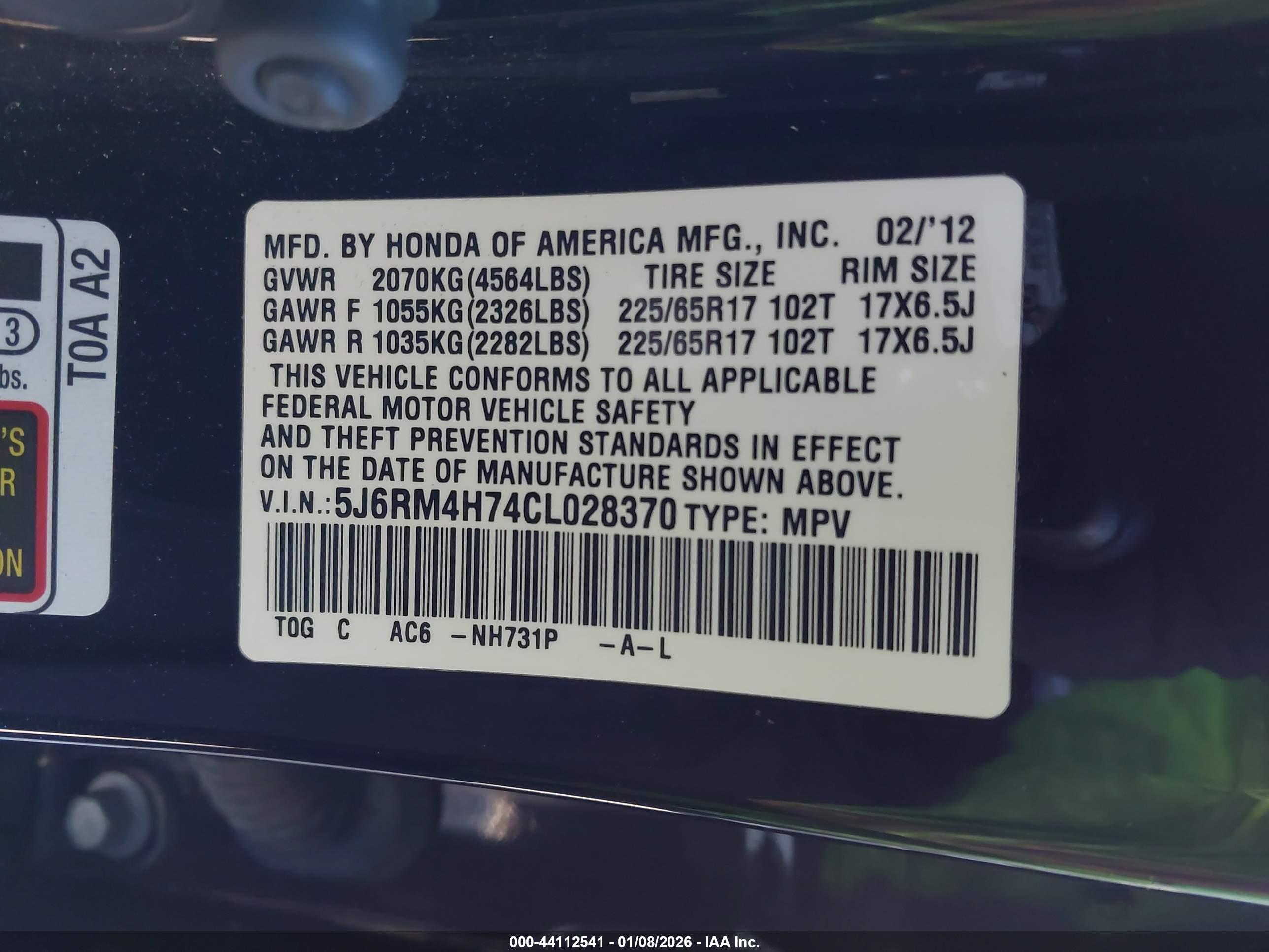 HONDA CR-V image 9