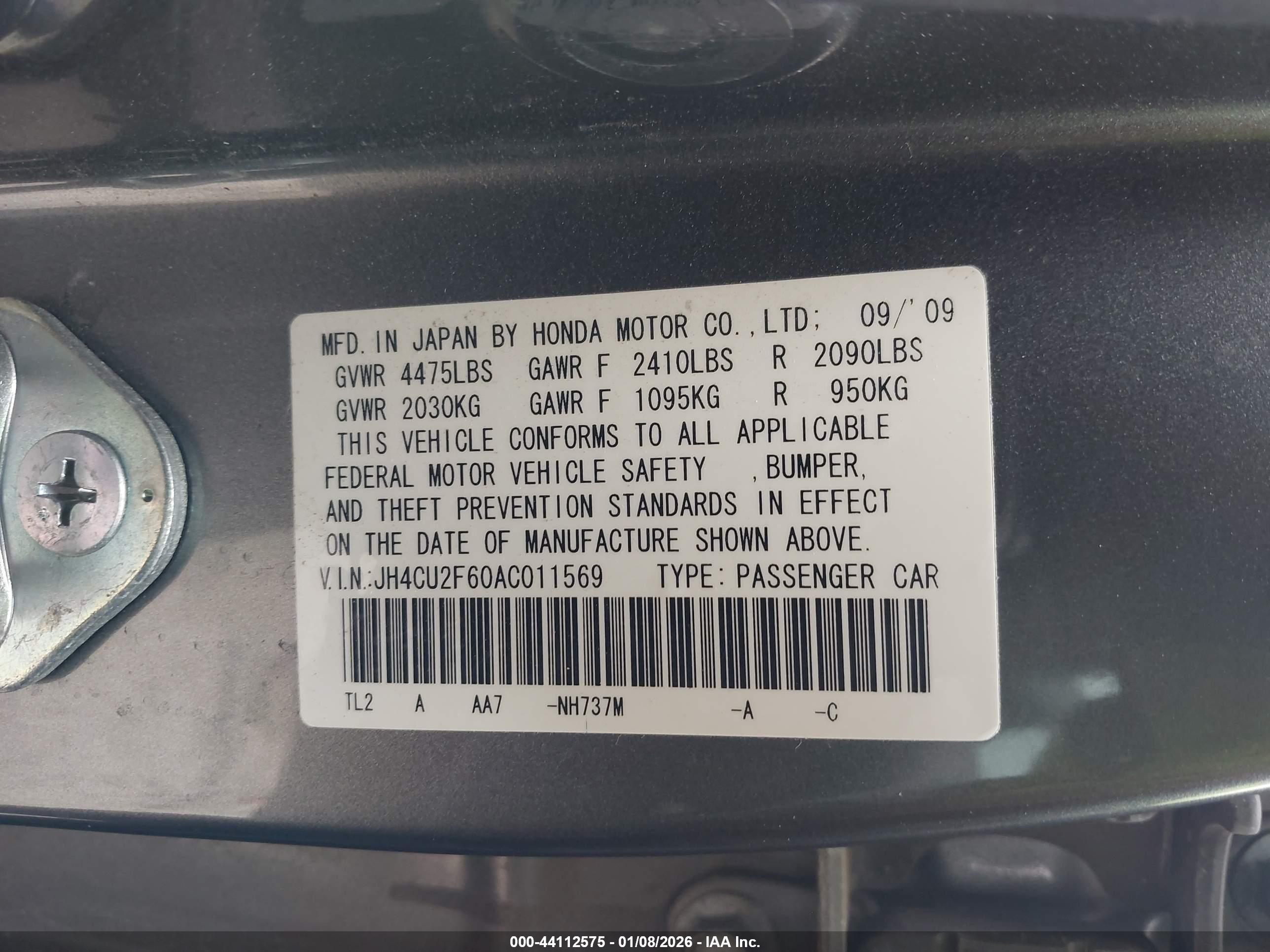 ACURA TSX image 9