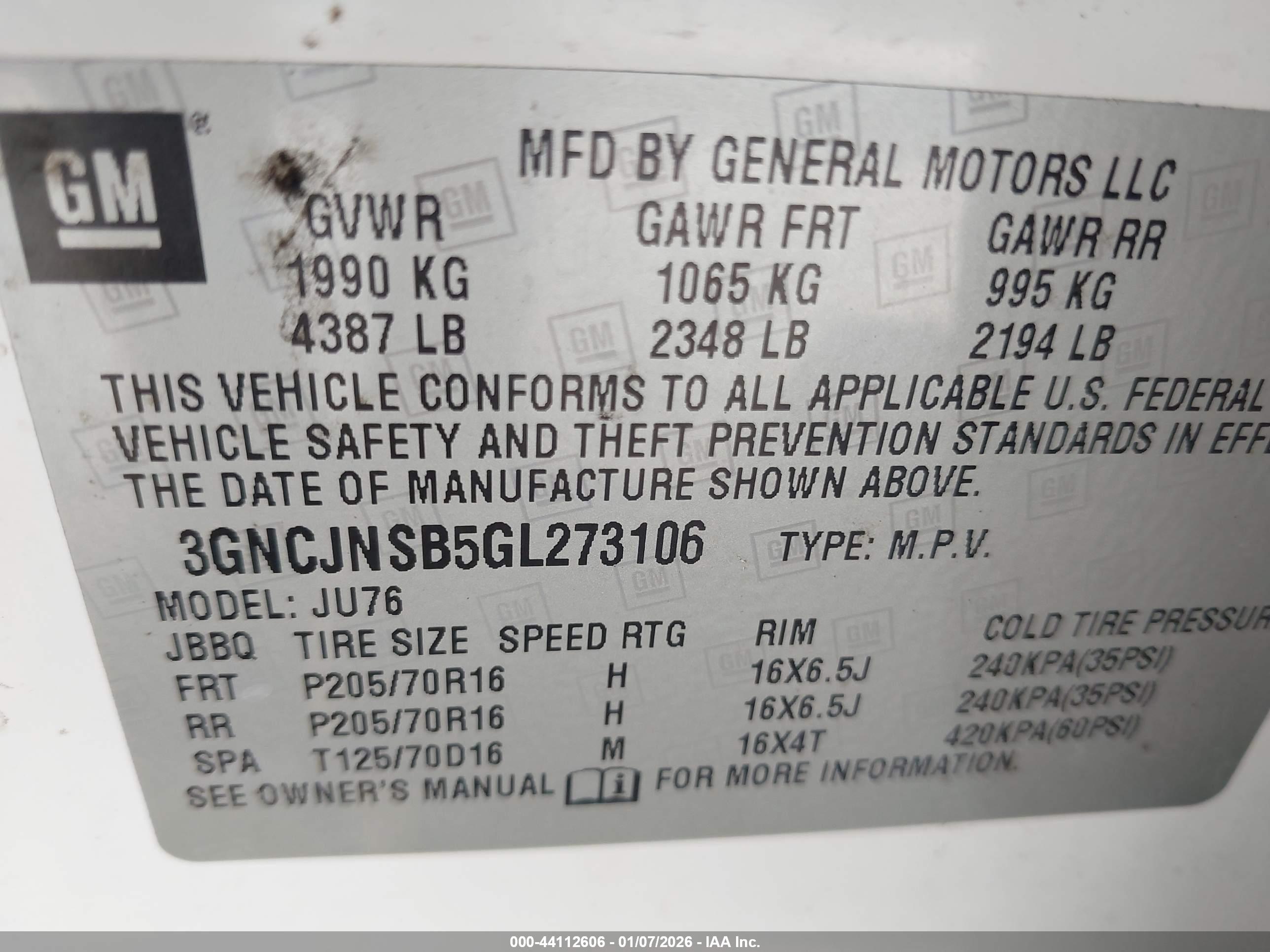 CHEVROLET TRAX image 9