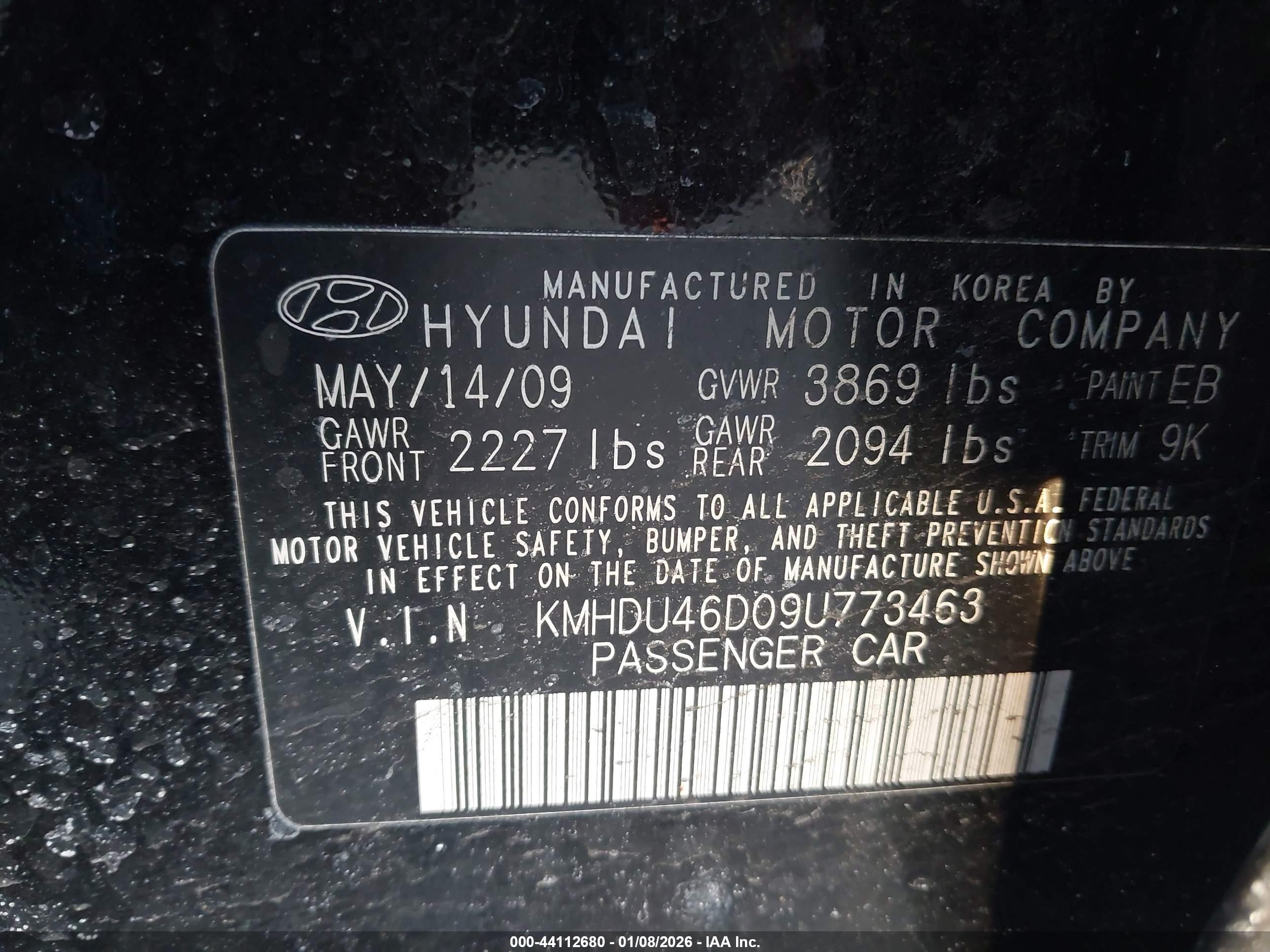 HYUNDAI ELANTRA image 9