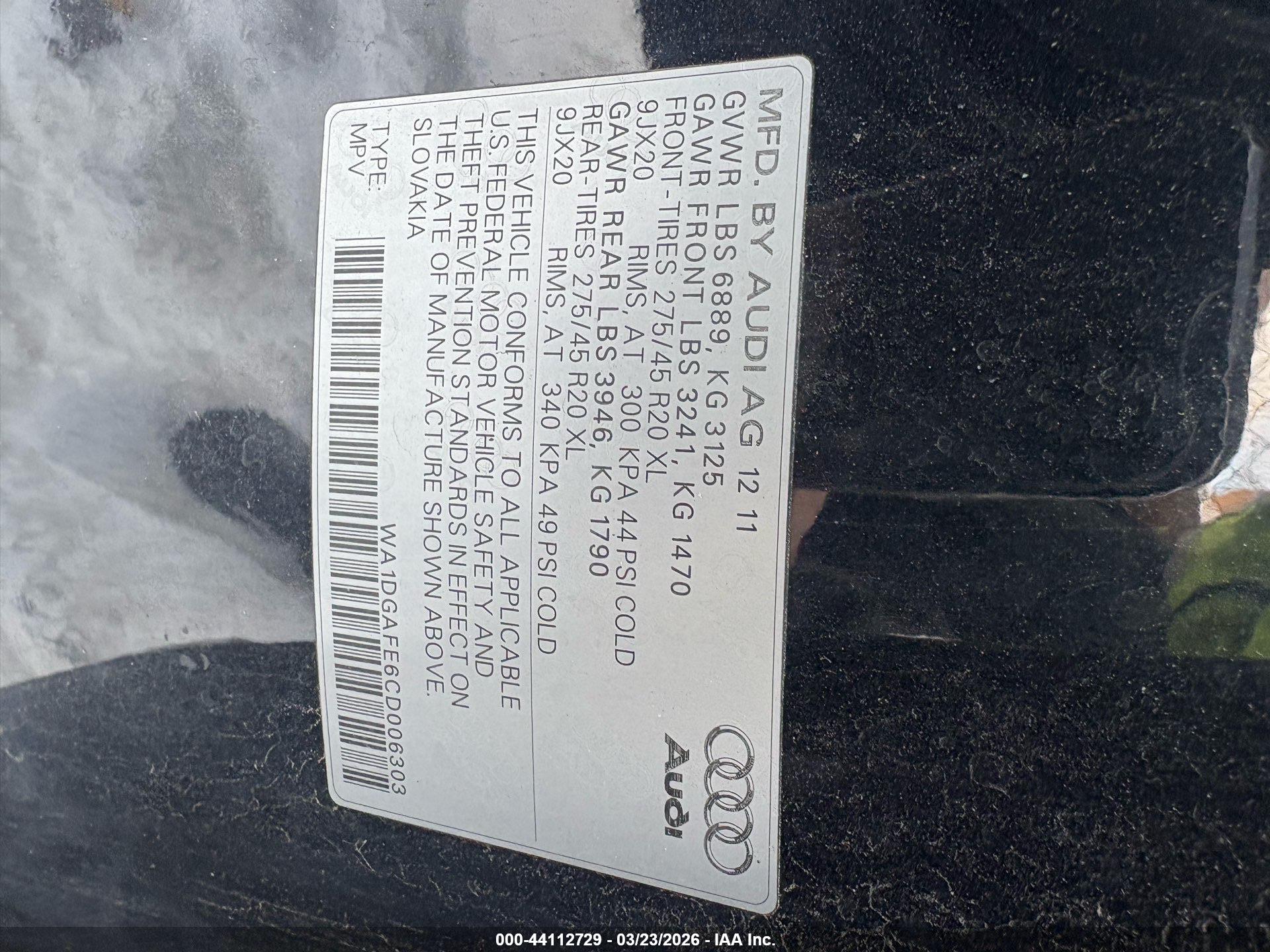 AUDI Q7 image 9