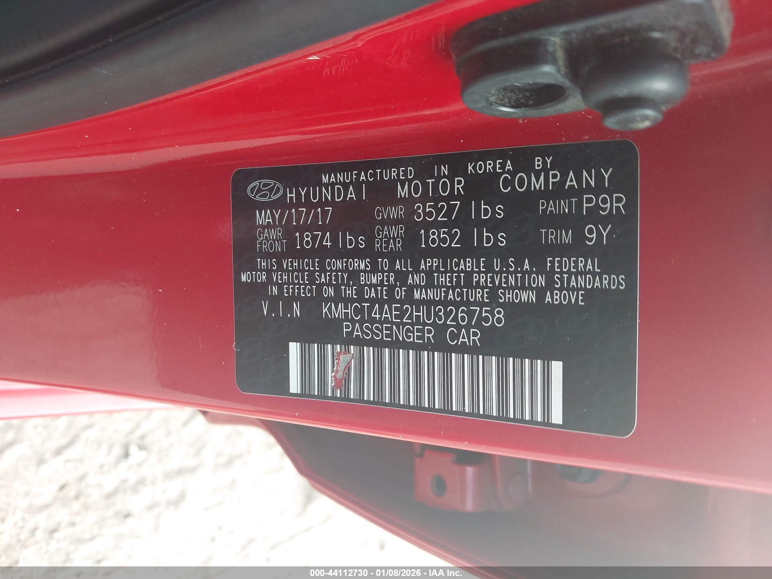 HYUNDAI ACCENT image 9