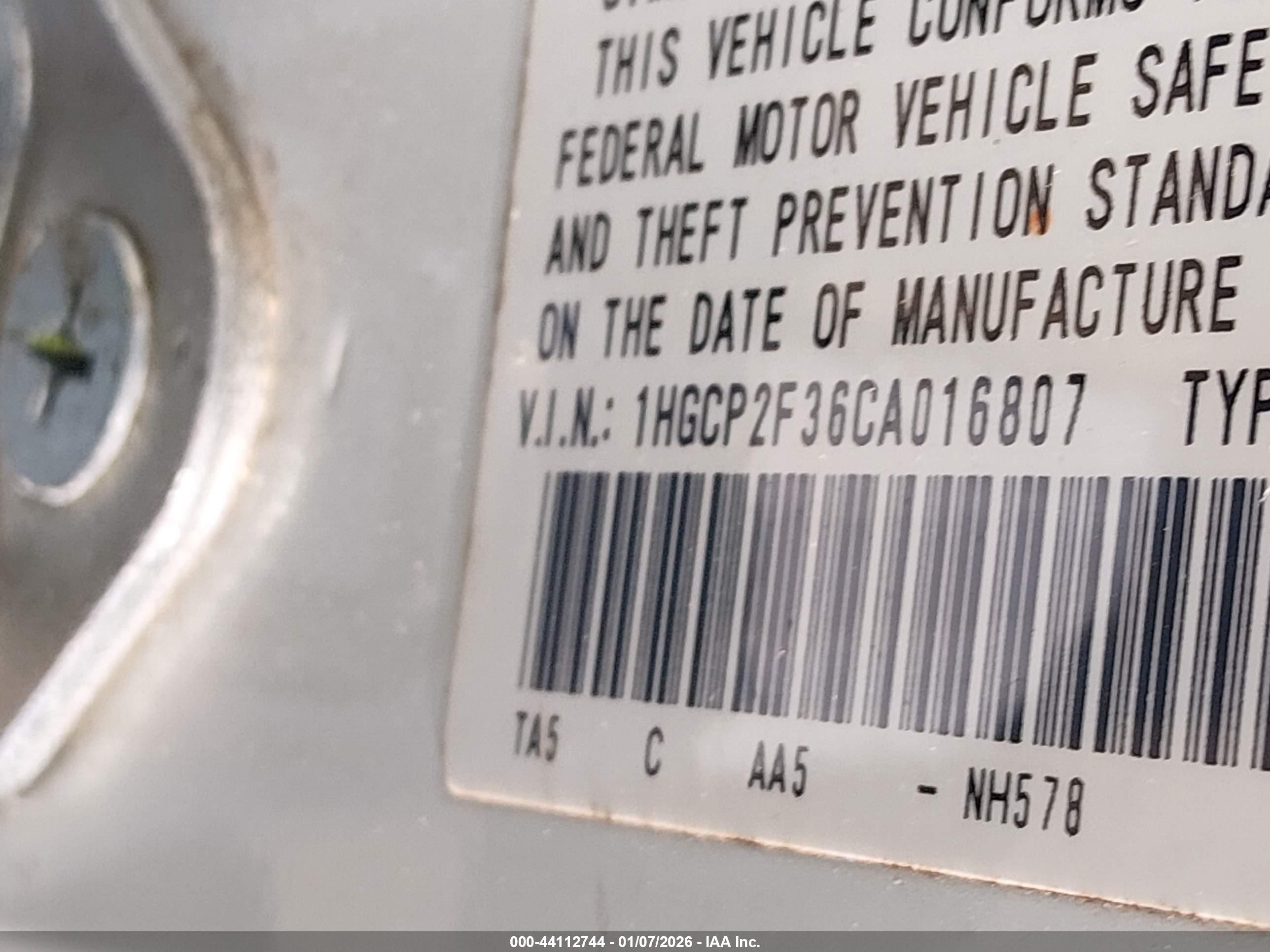 HONDA ACCORD image 9