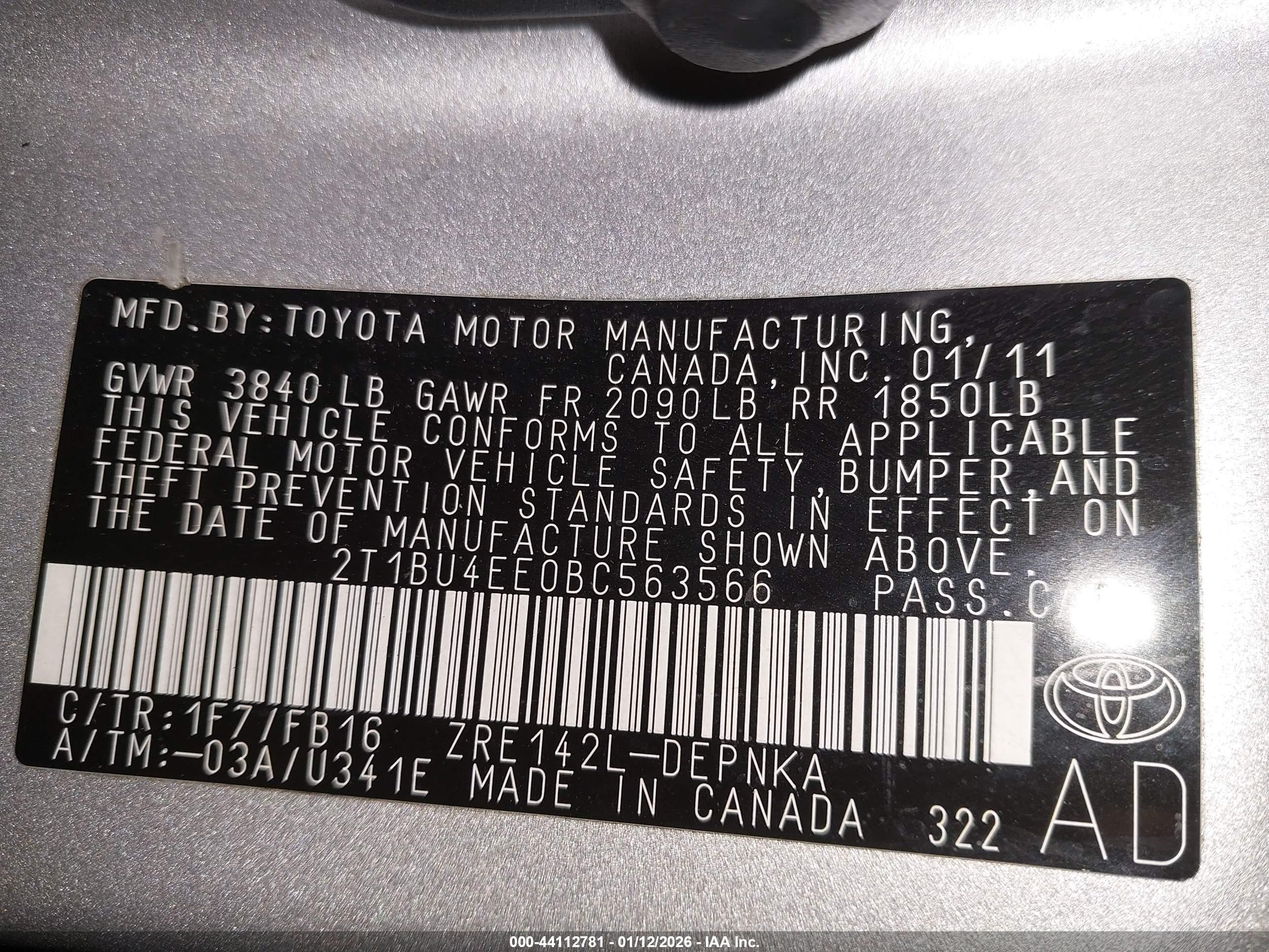 TOYOTA COROLLA image 9