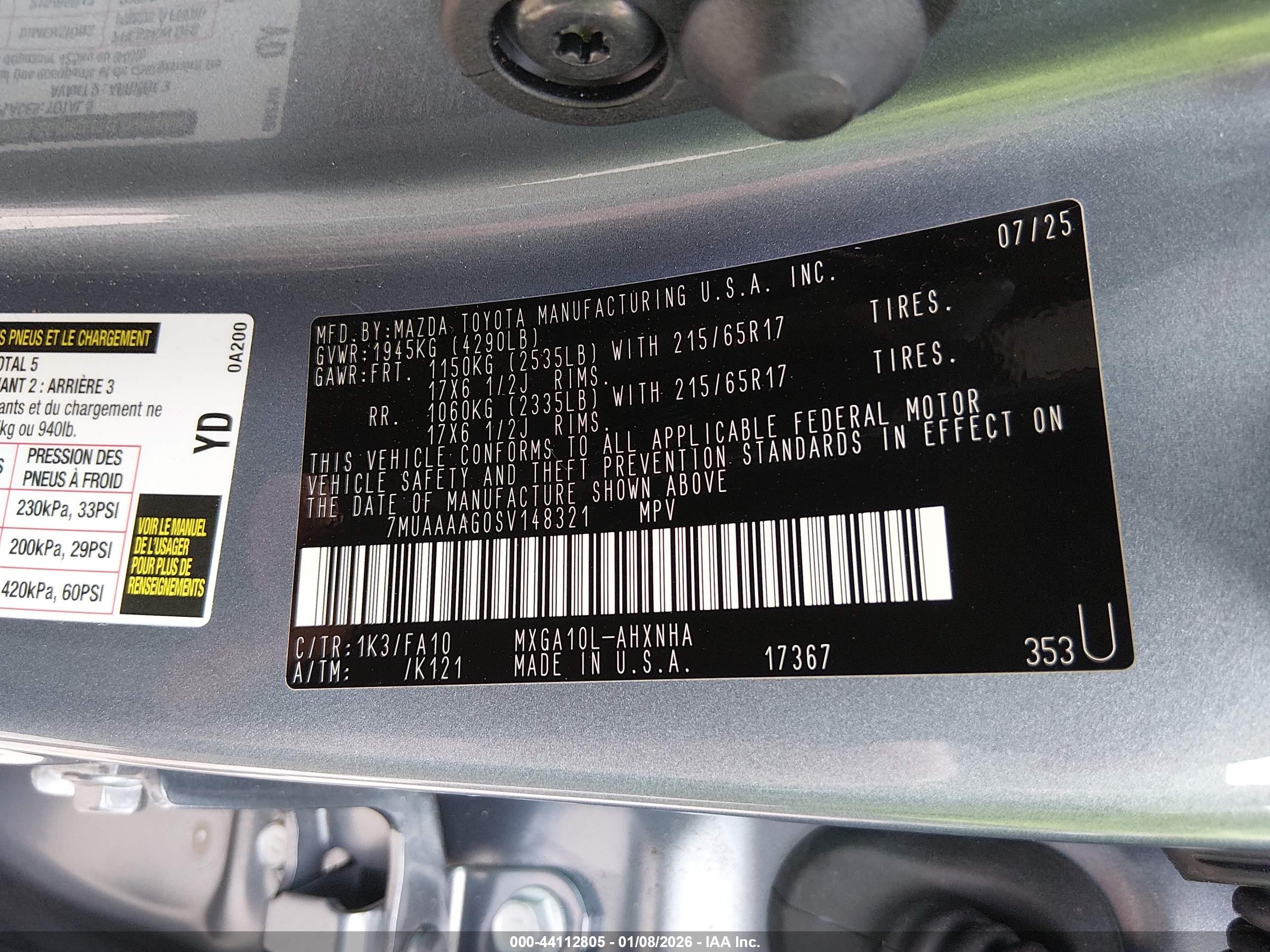 TOYOTA COROLLA image 9