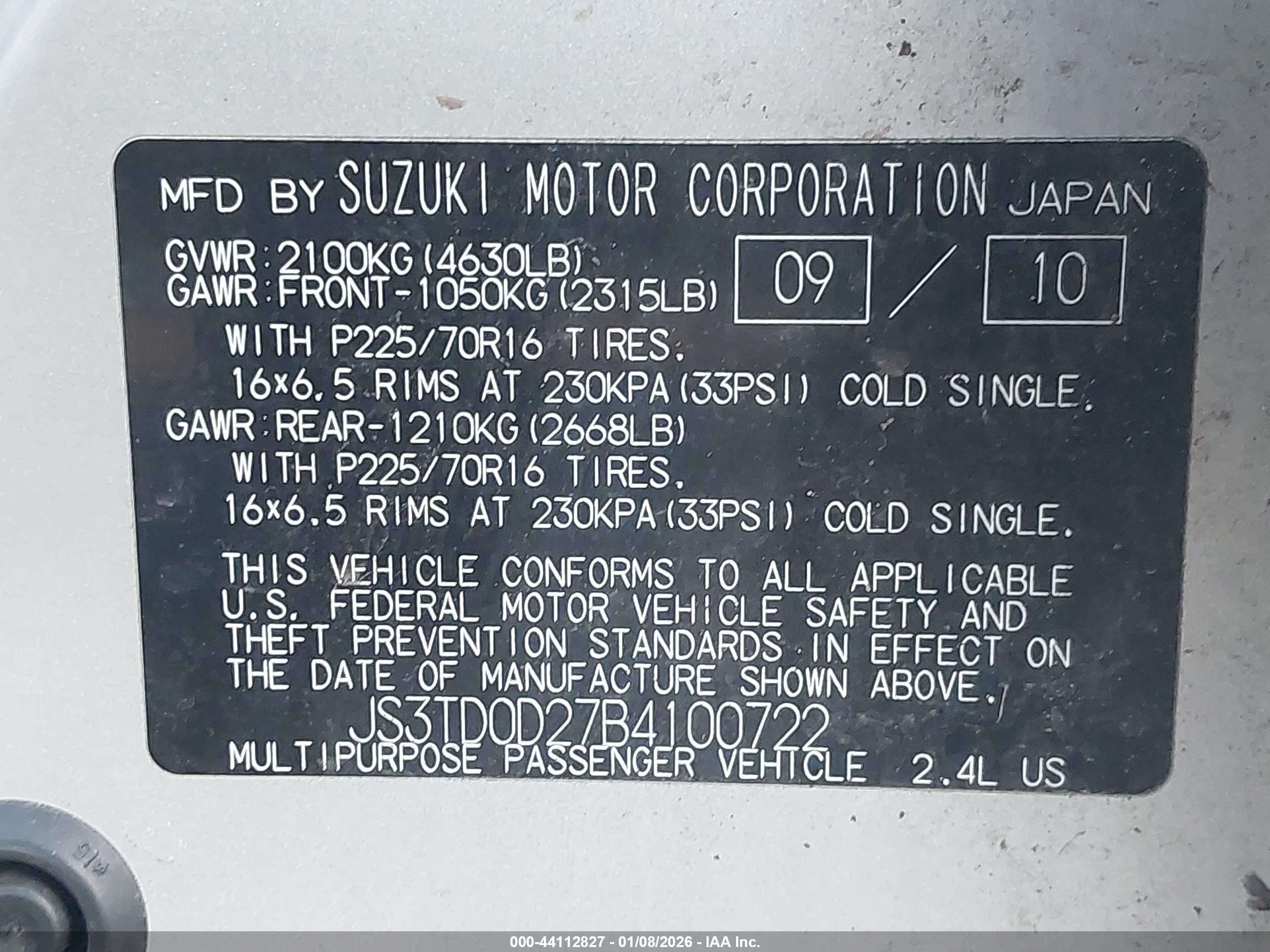SUZUKI GRAND image 9