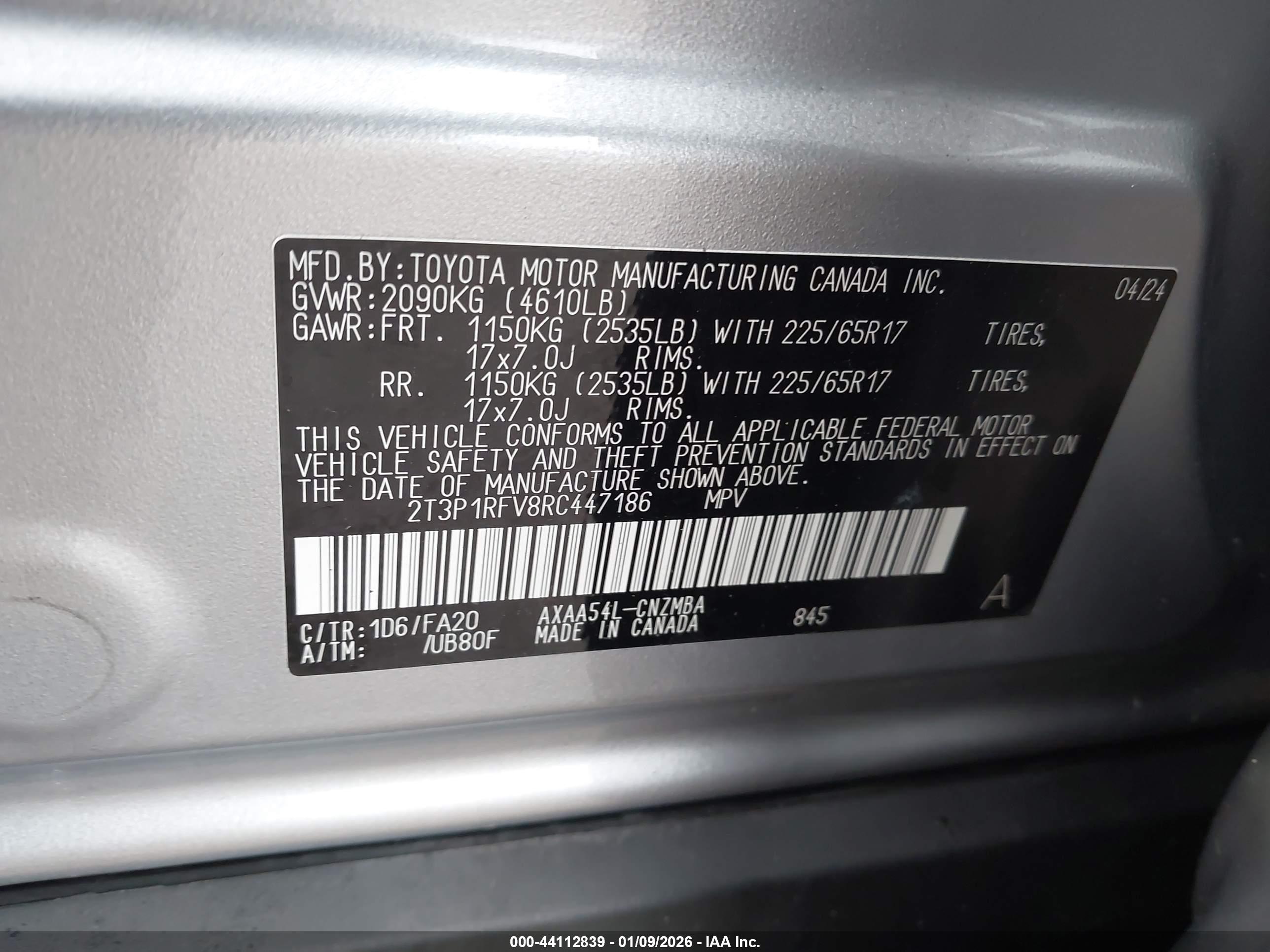 TOYOTA RAV4 image 9