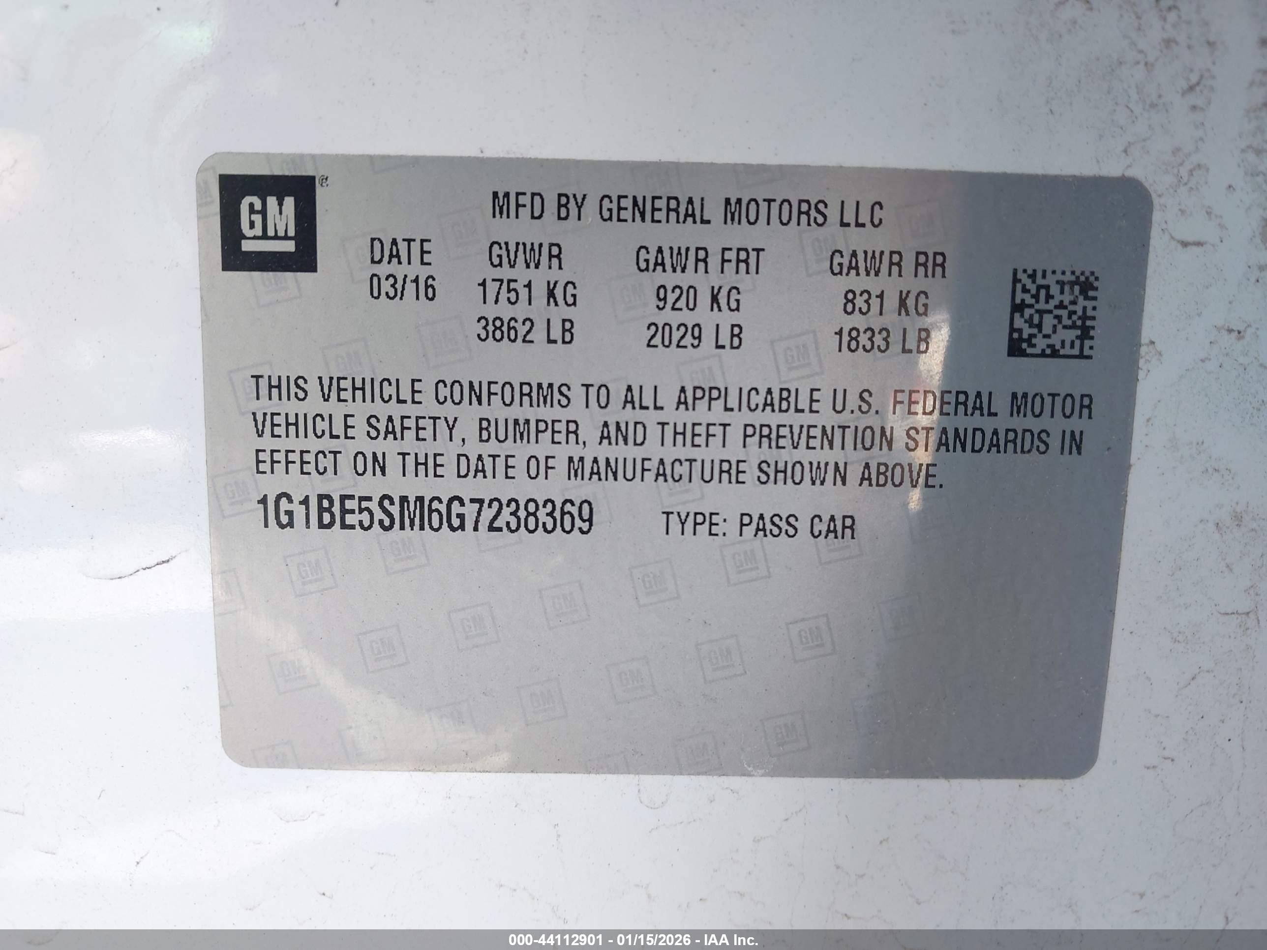 CHEVROLET CRUZE image 9