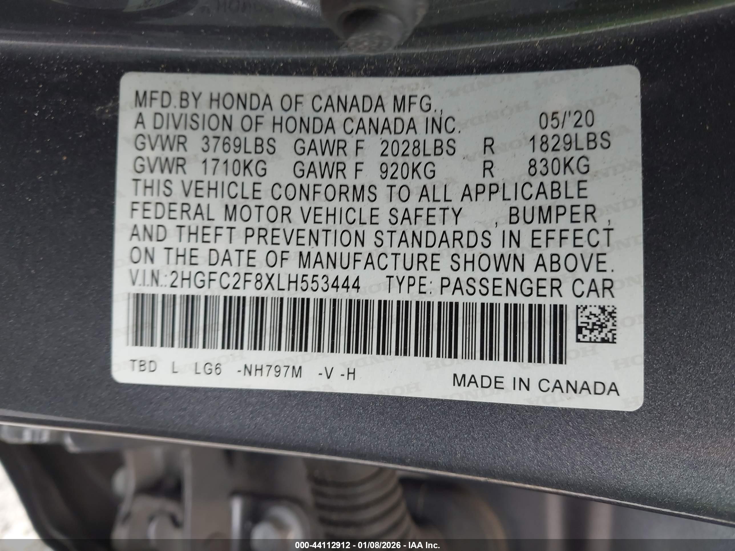HONDA CIVIC image 9