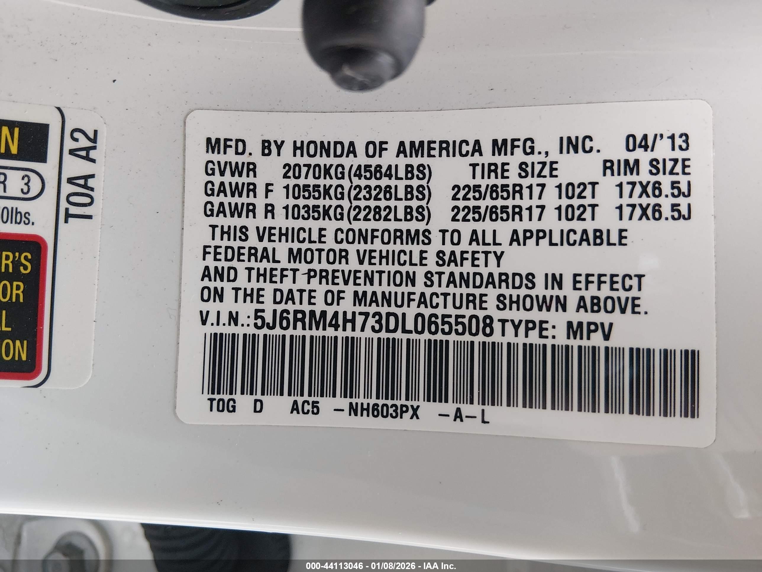 HONDA CR-V image 9