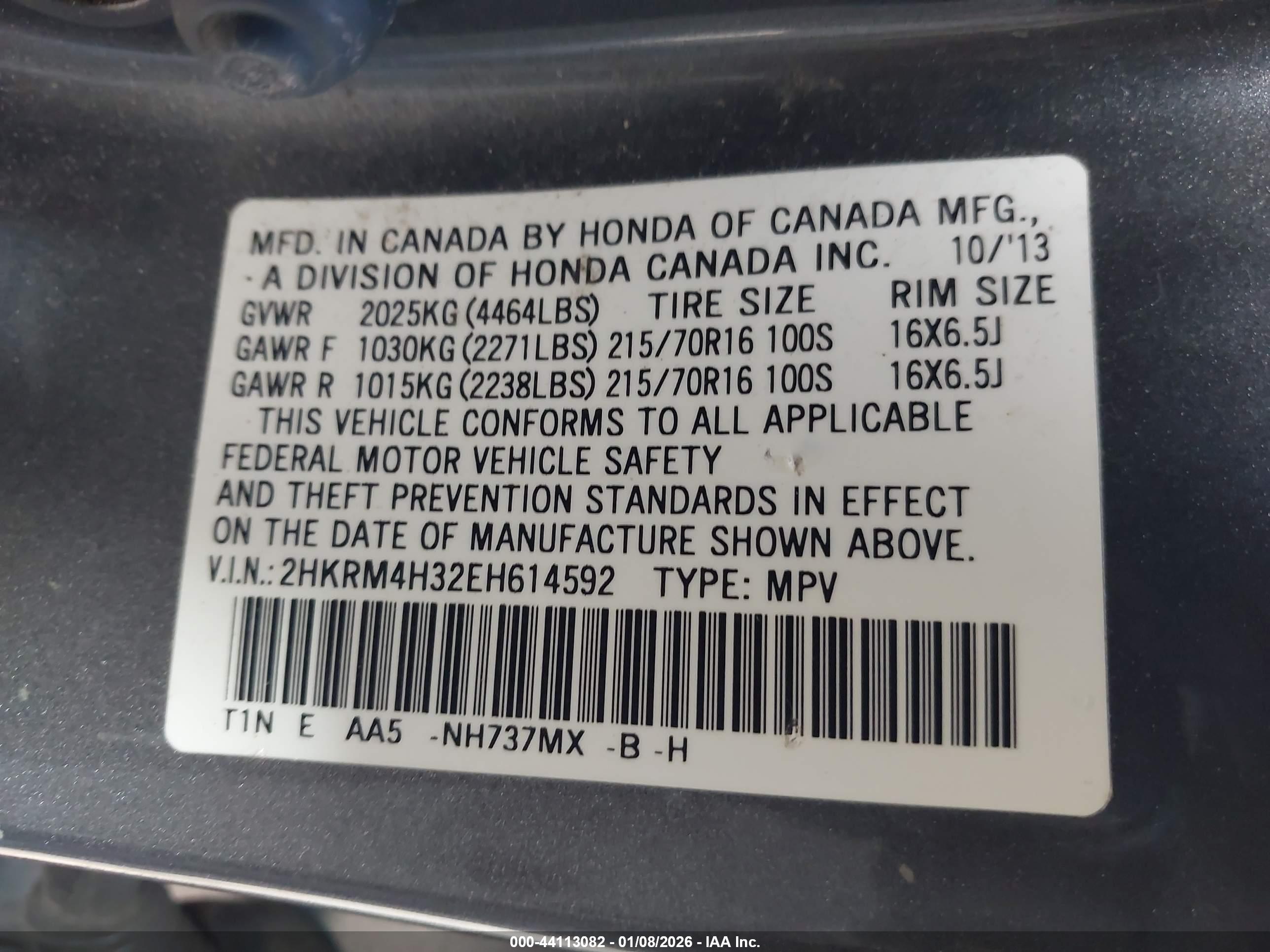 HONDA CR-V image 9