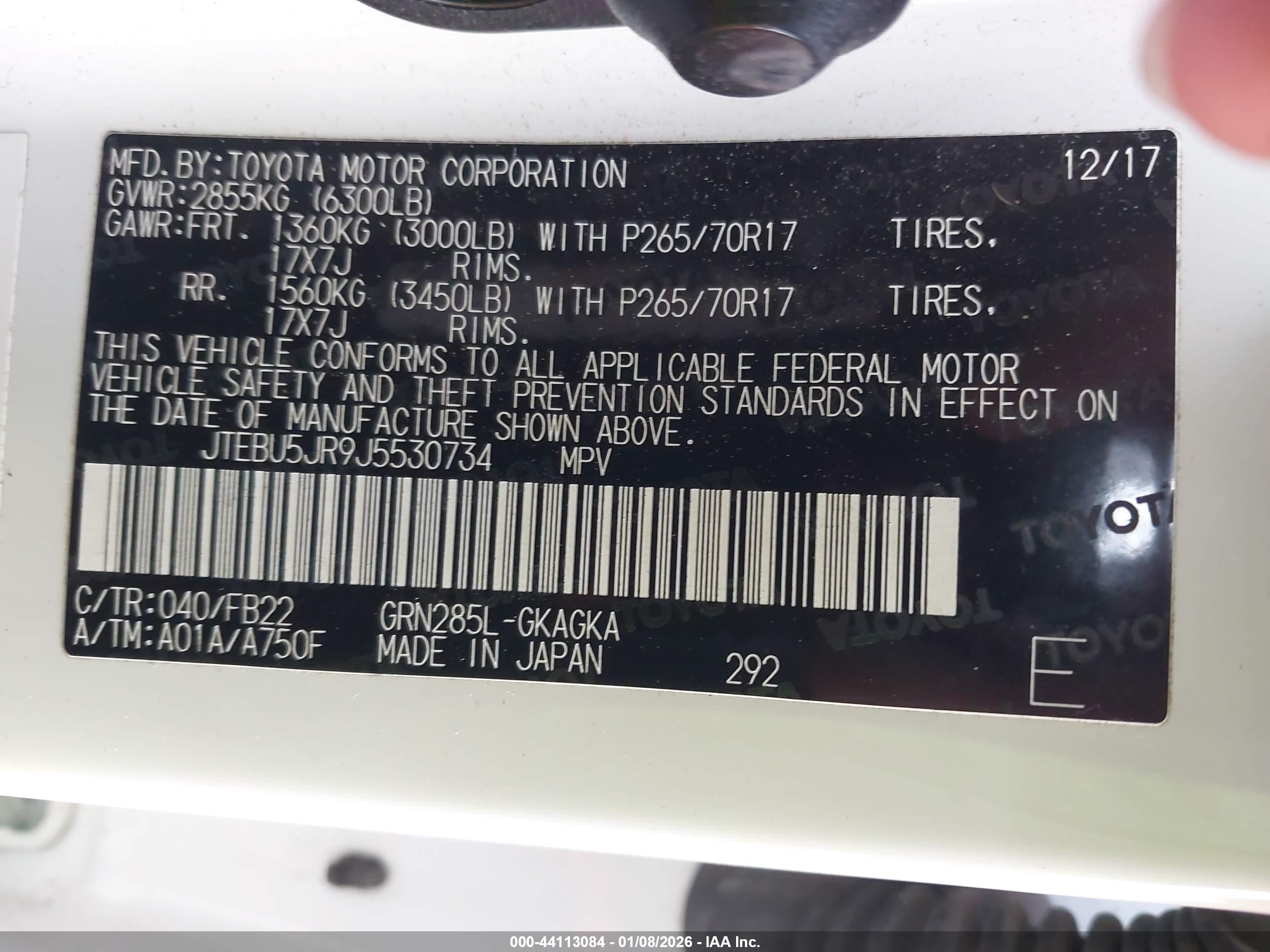 TOYOTA 4RUNNER image 9