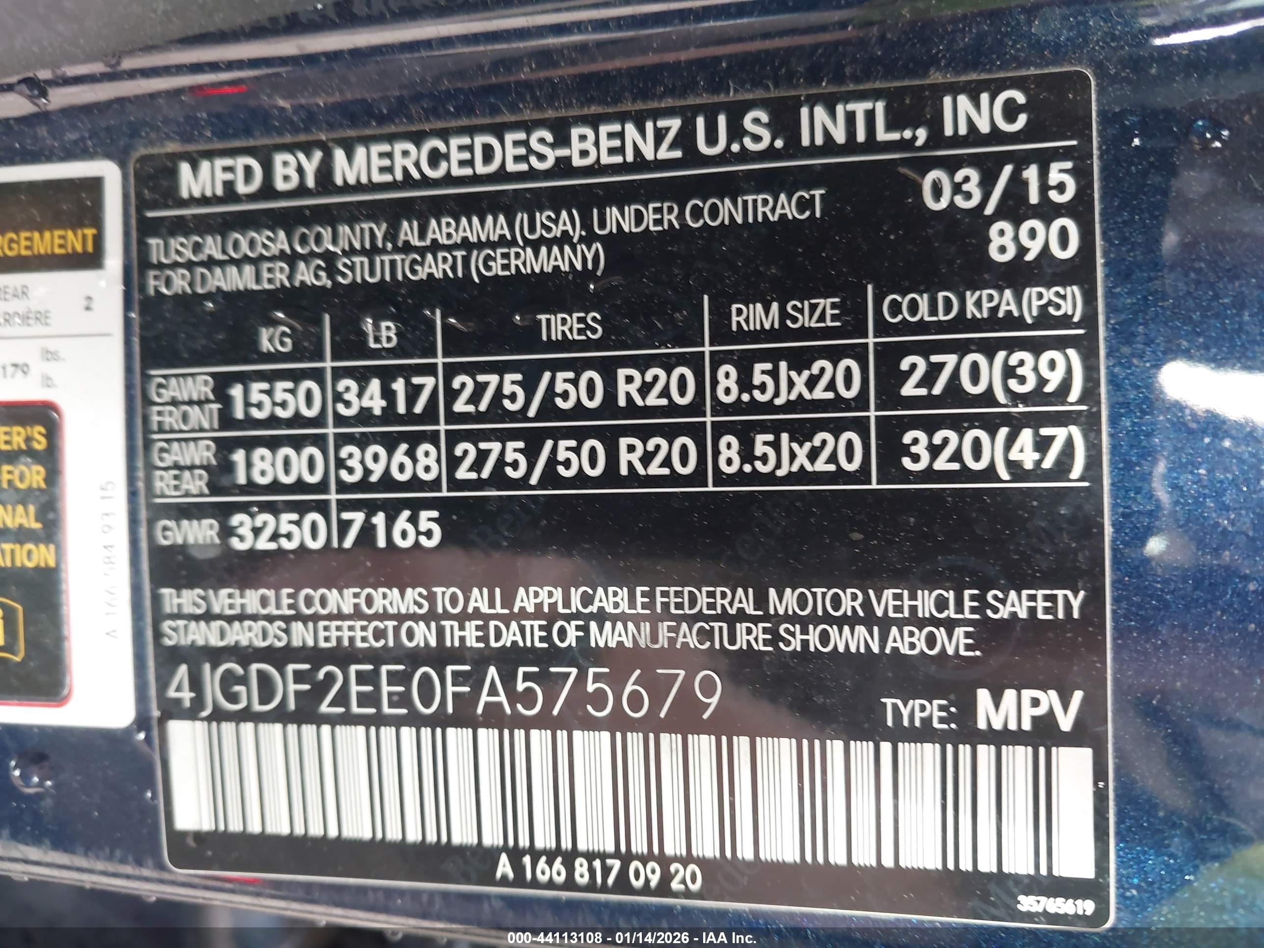 MERCEDES-BENZ GL image 9