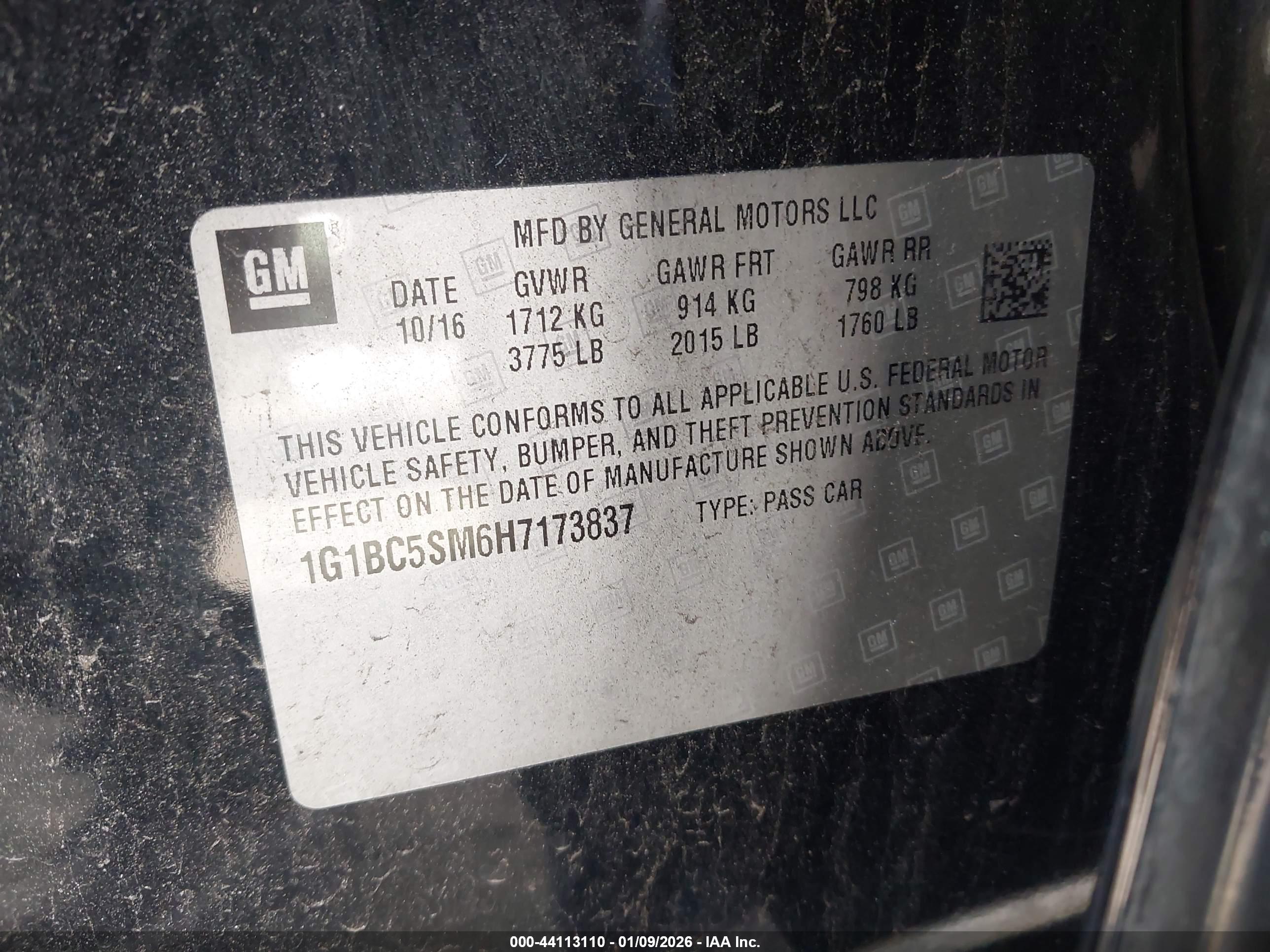 CHEVROLET CRUZE image 9