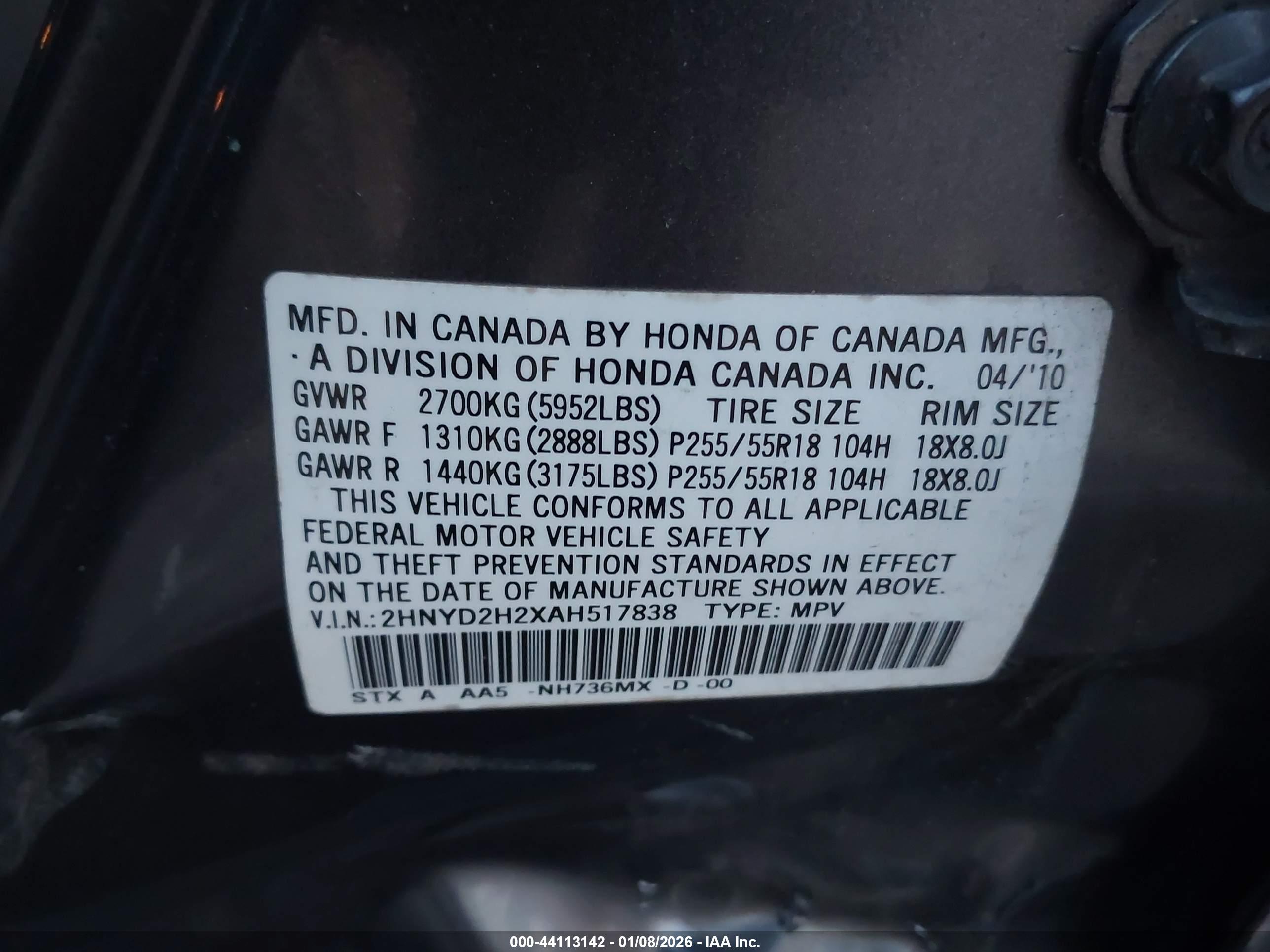 ACURA MDX image 9
