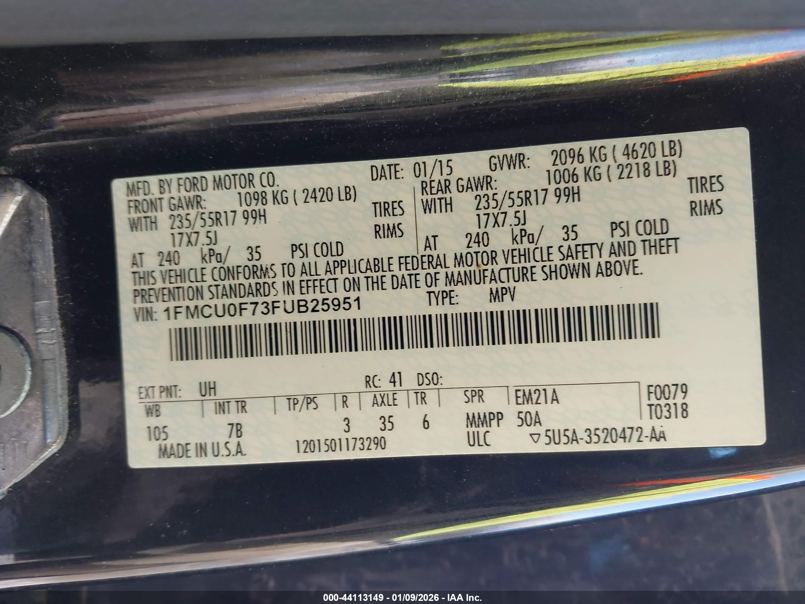 FORD ESCAPE image 9