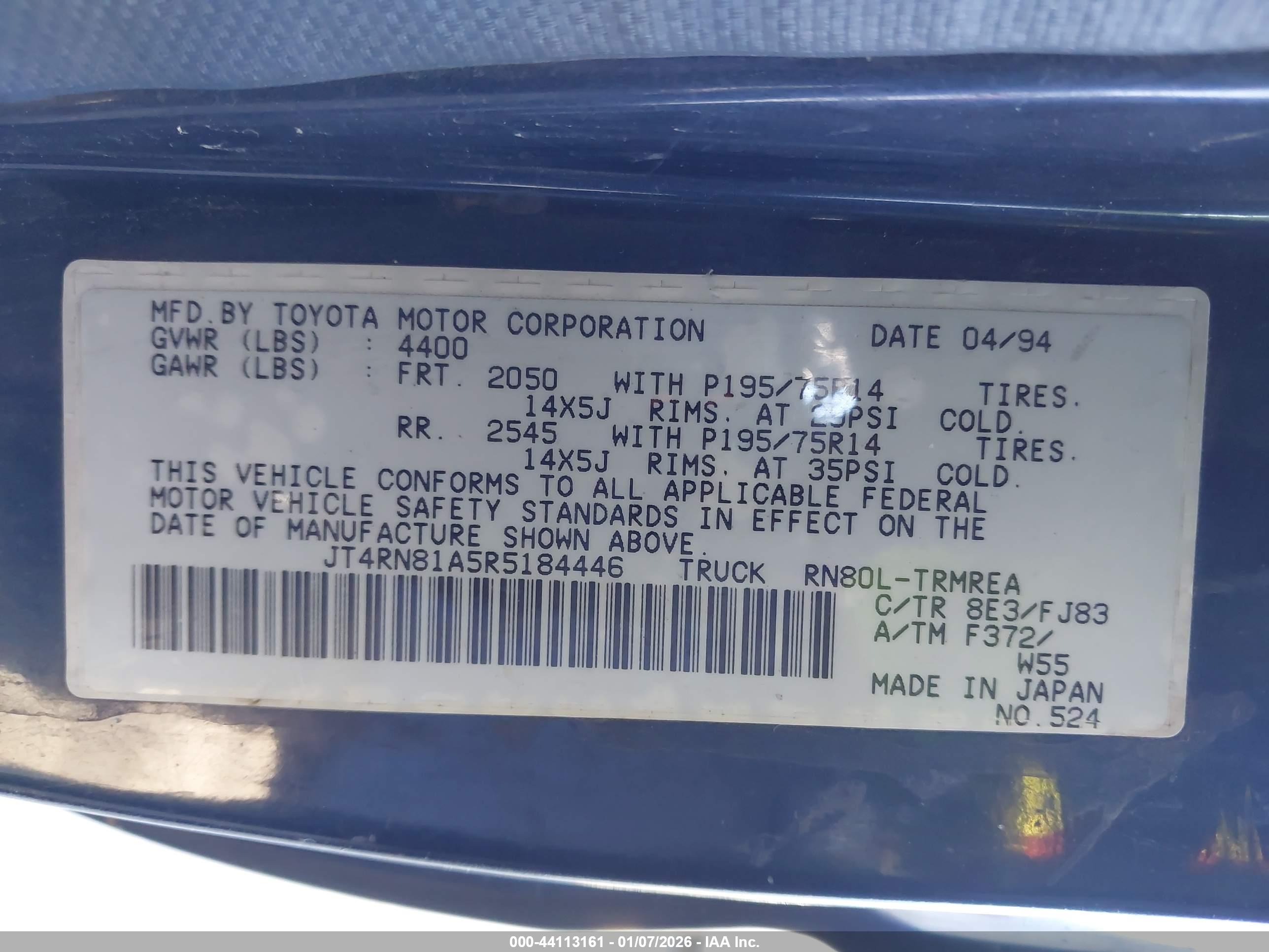 TOYOTA PICKUP image 9