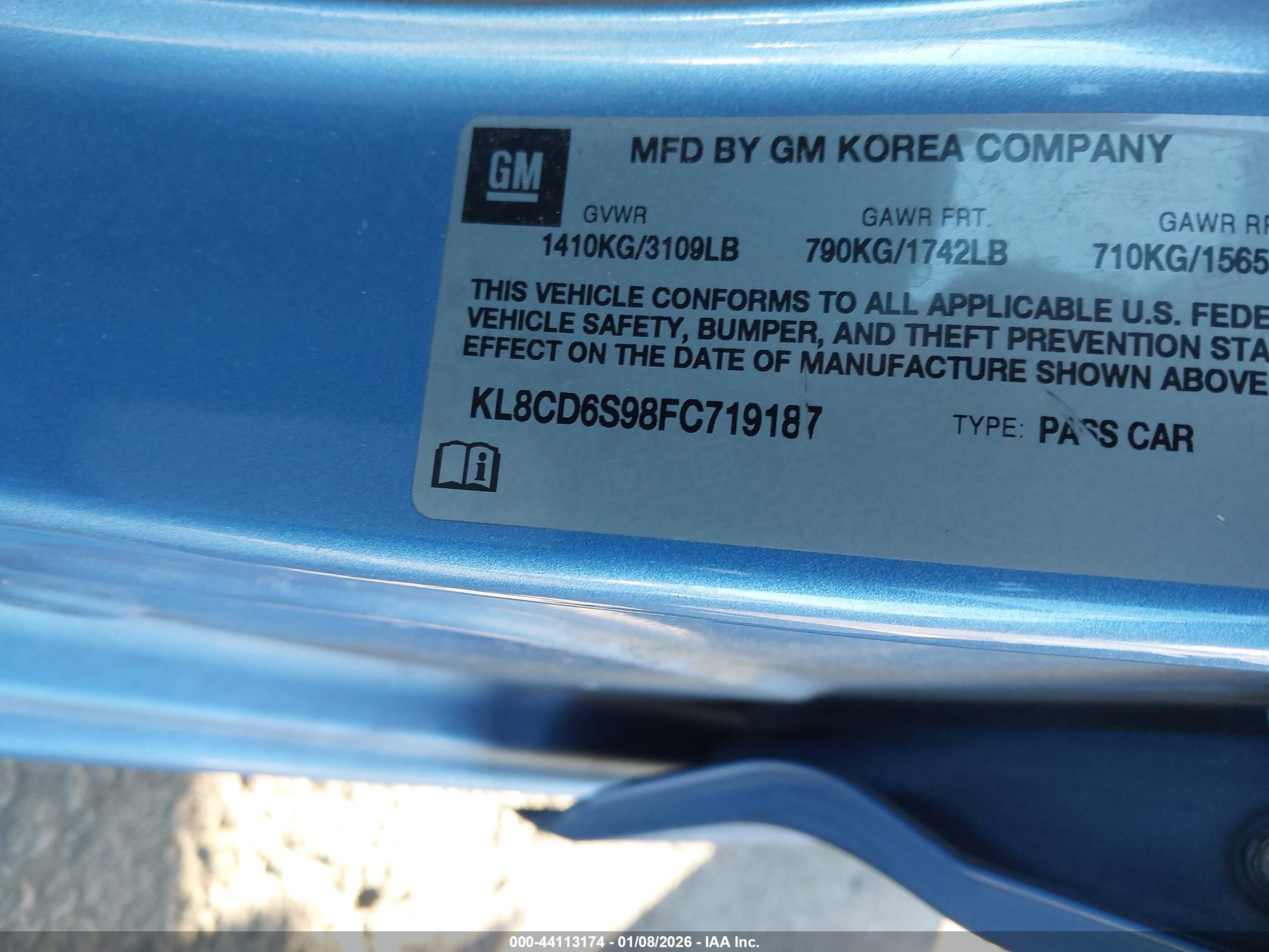 CHEVROLET SPARK image 9