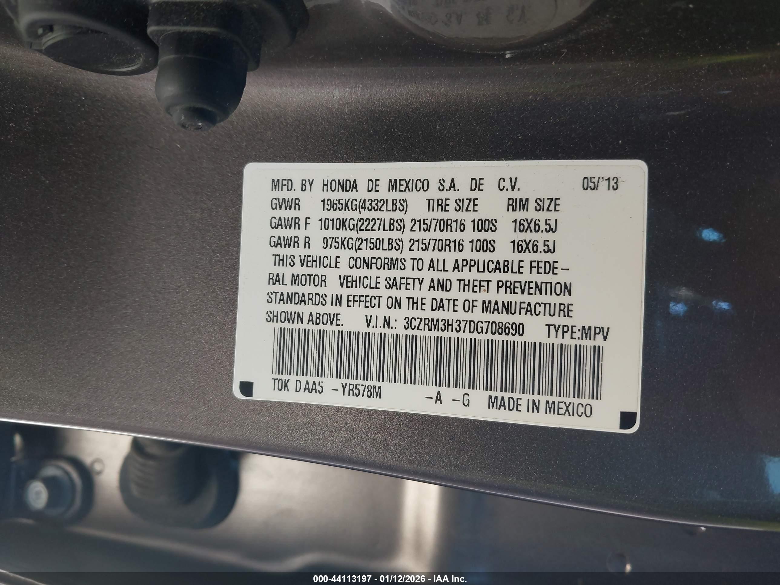 HONDA CR-V image 9
