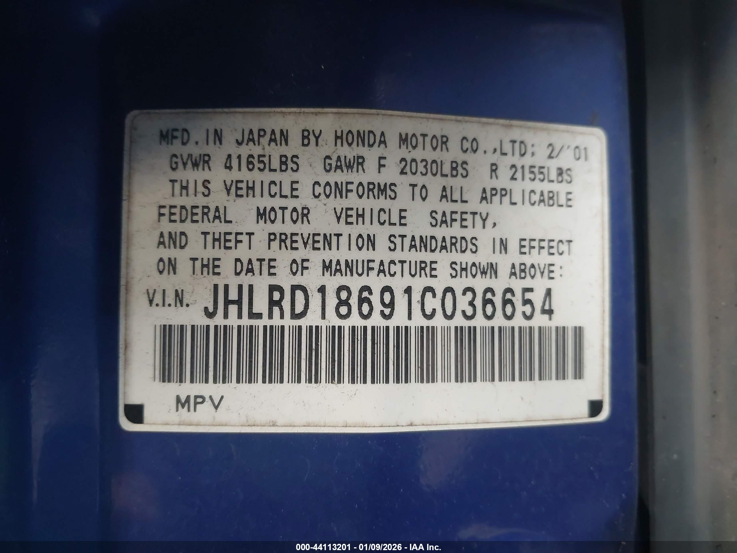 HONDA CR-V image 9