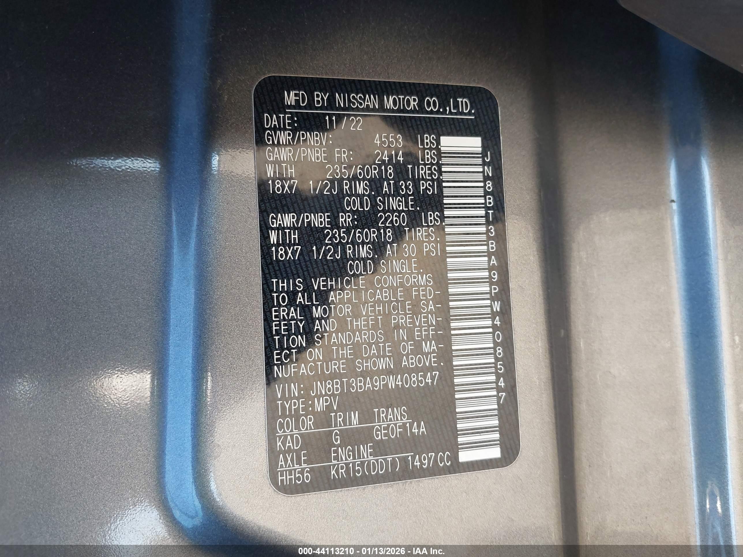 NISSAN ROGUE image 9