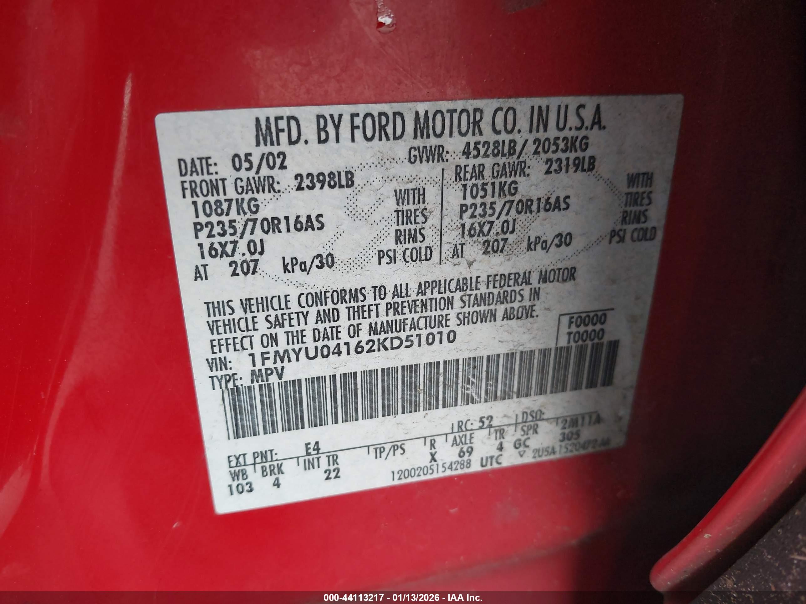 FORD ESCAPE image 9