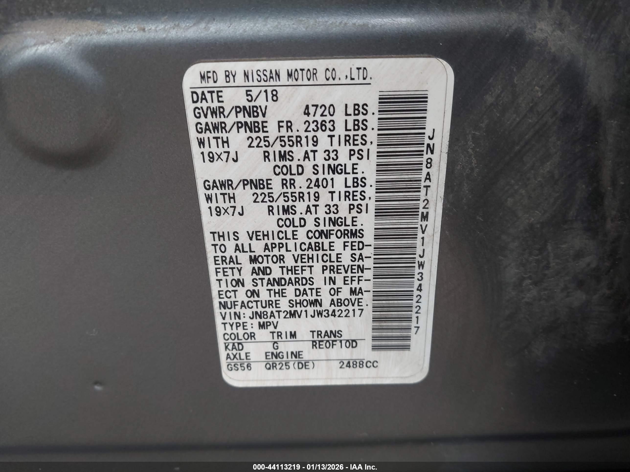 NISSAN ROGUE image 9