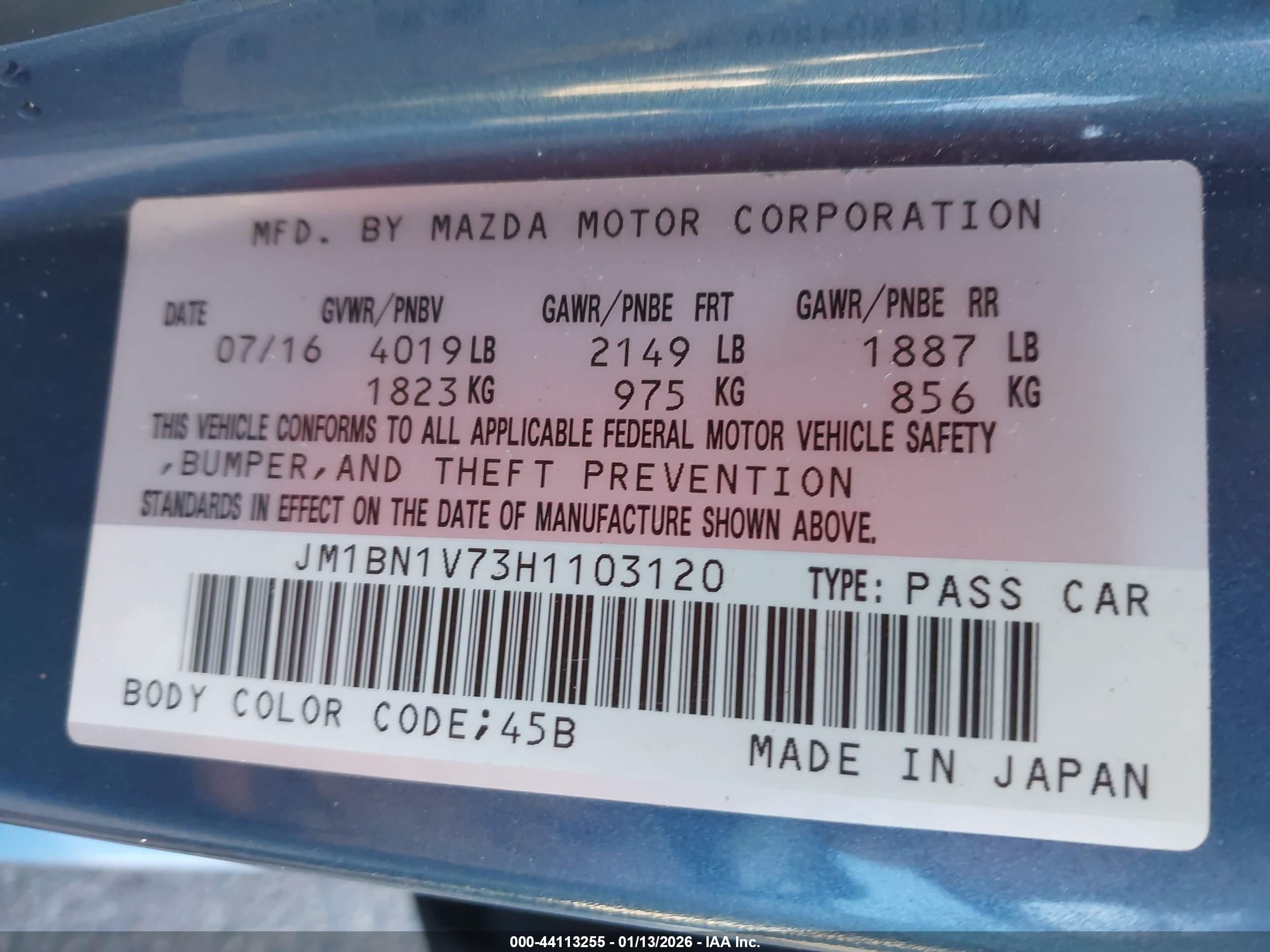 MAZDA MAZDA3 image 9