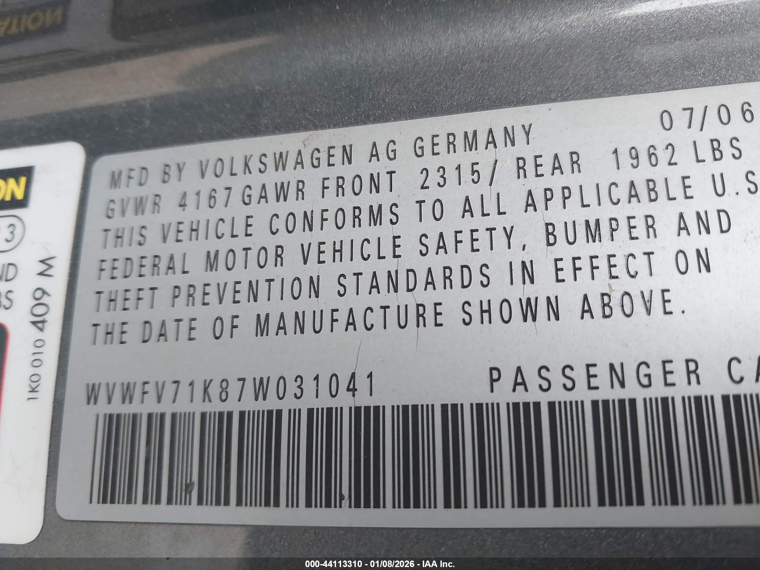 VOLKSWAGEN GTI image 9