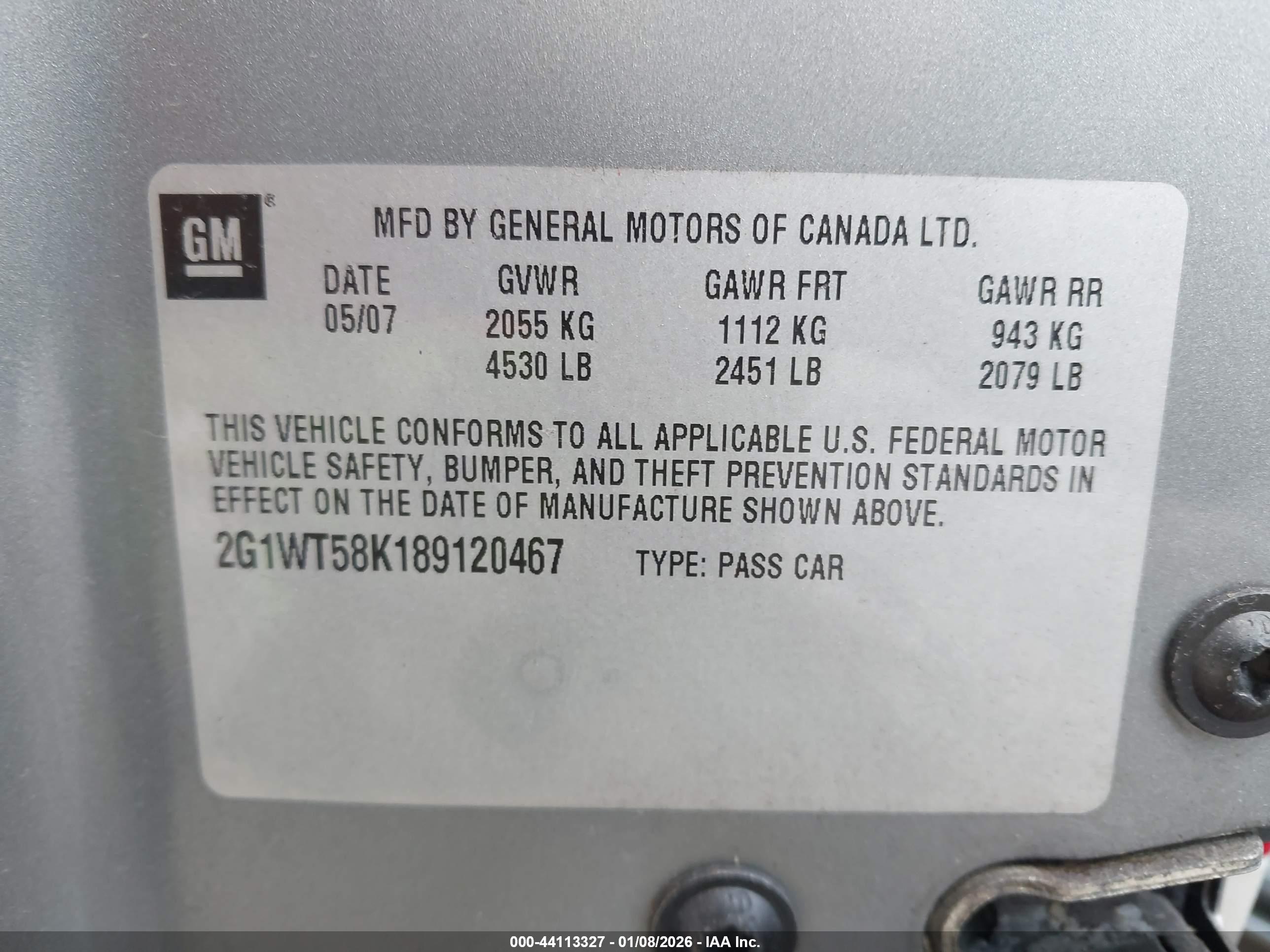 CHEVROLET IMPALA image 9