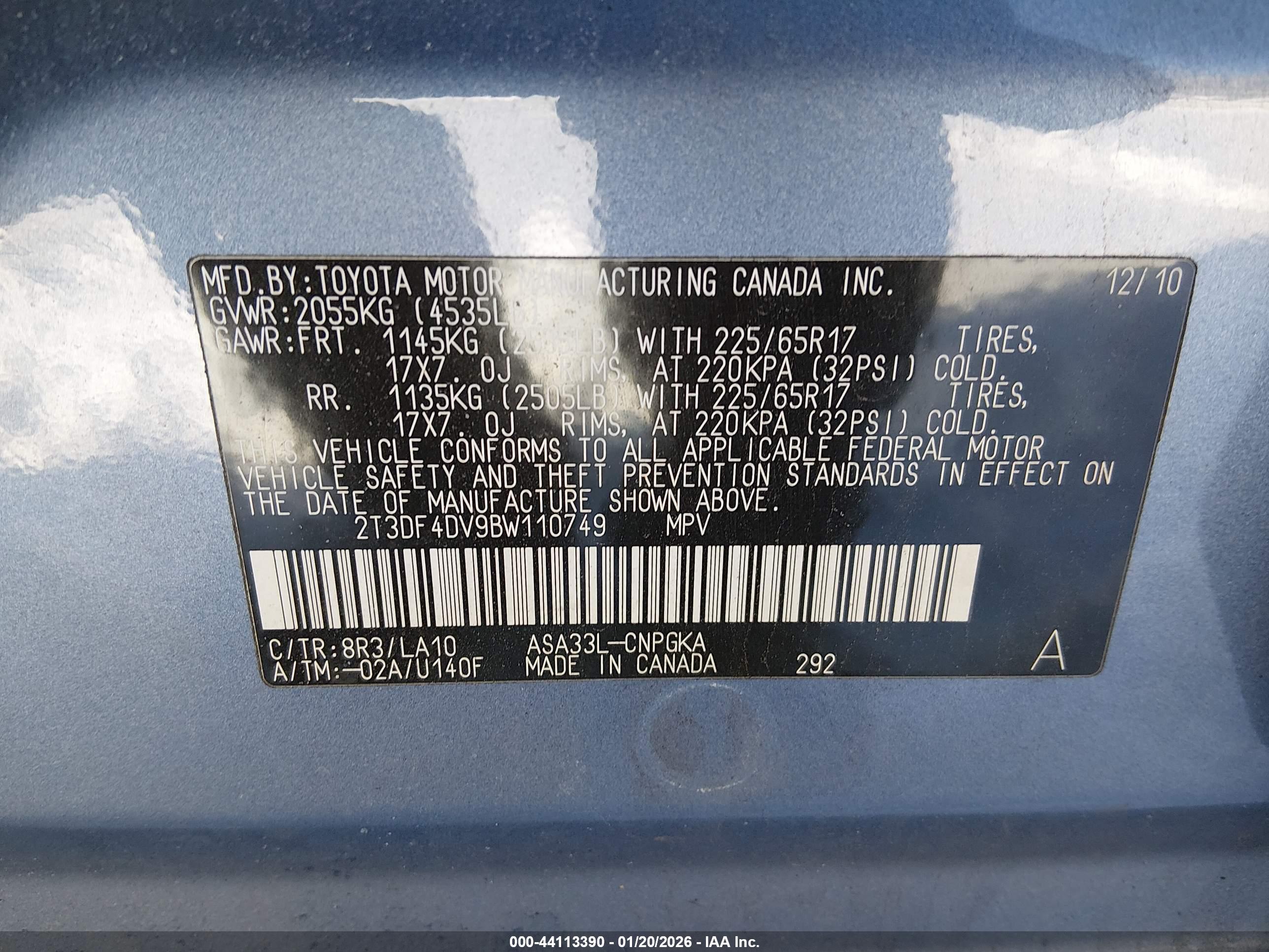 TOYOTA RAV4 image 9