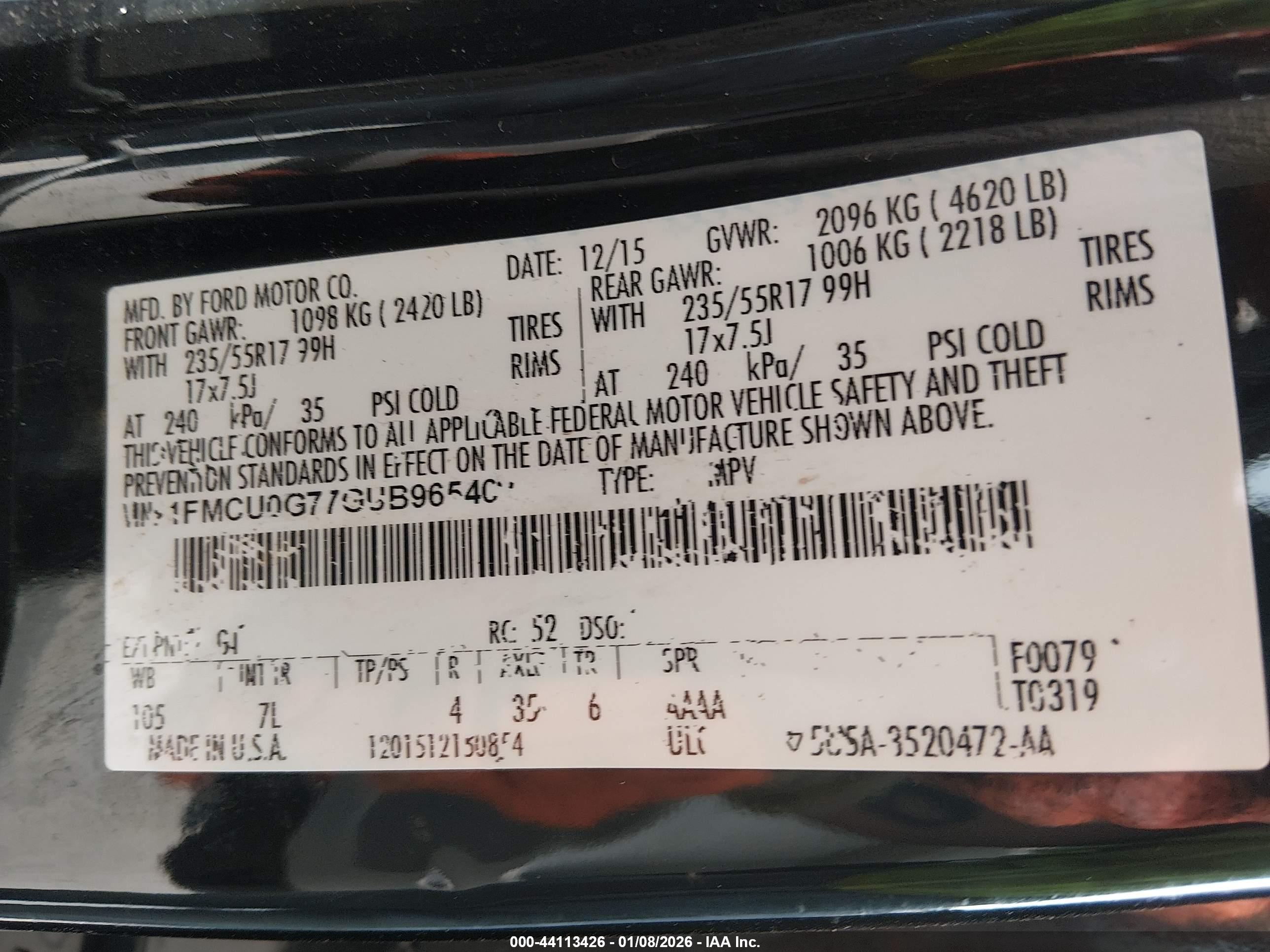 FORD ESCAPE image 9